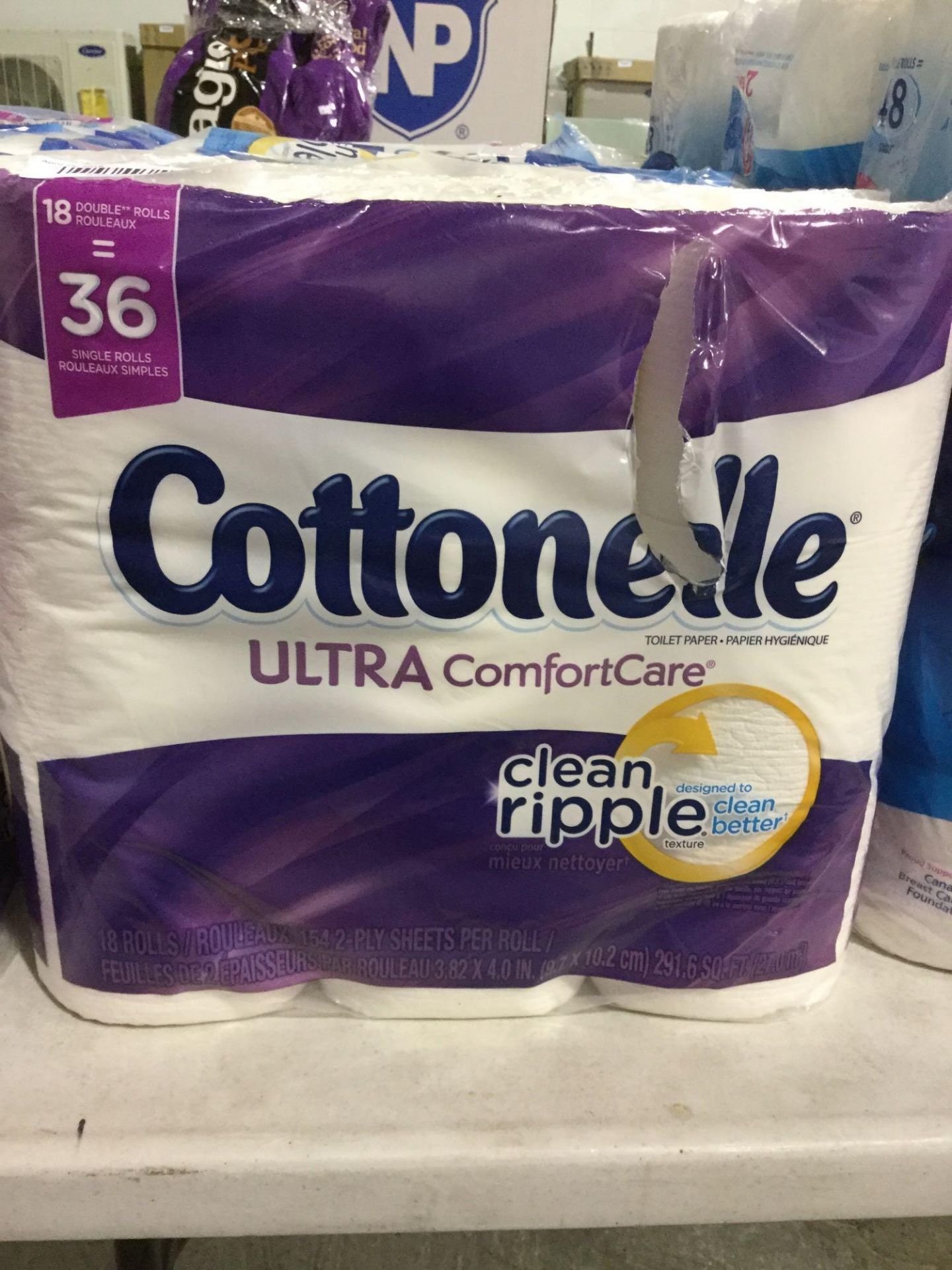 Package of 36 Cottonelle Ultra Comfort Care Toilet Paper