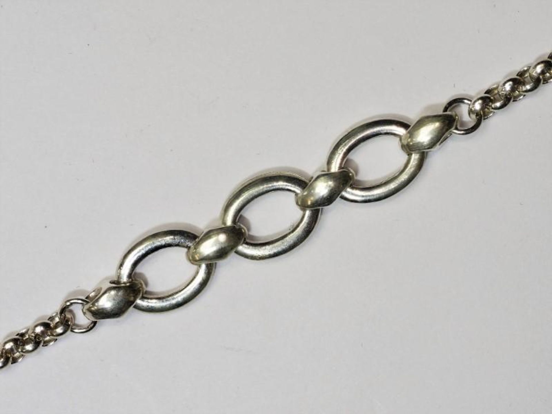 Sterling Silver Bracelet, Retail $160 (MS07 - 49)