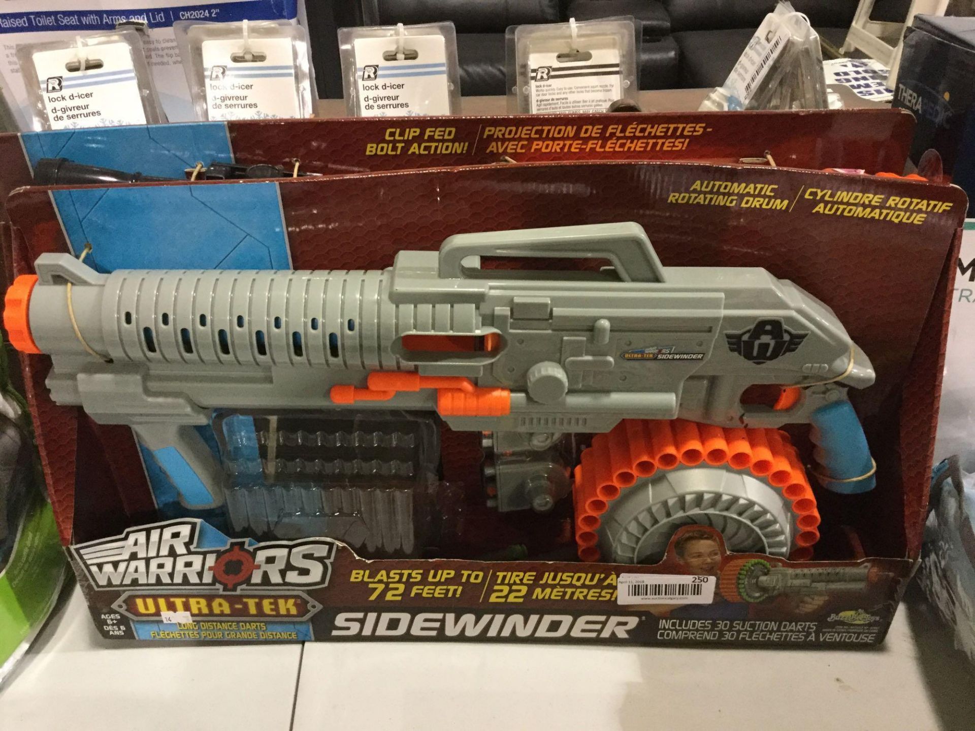 Air Warriors Ultra-Tek Sidewinder Long Distance Toy Dart Gun
