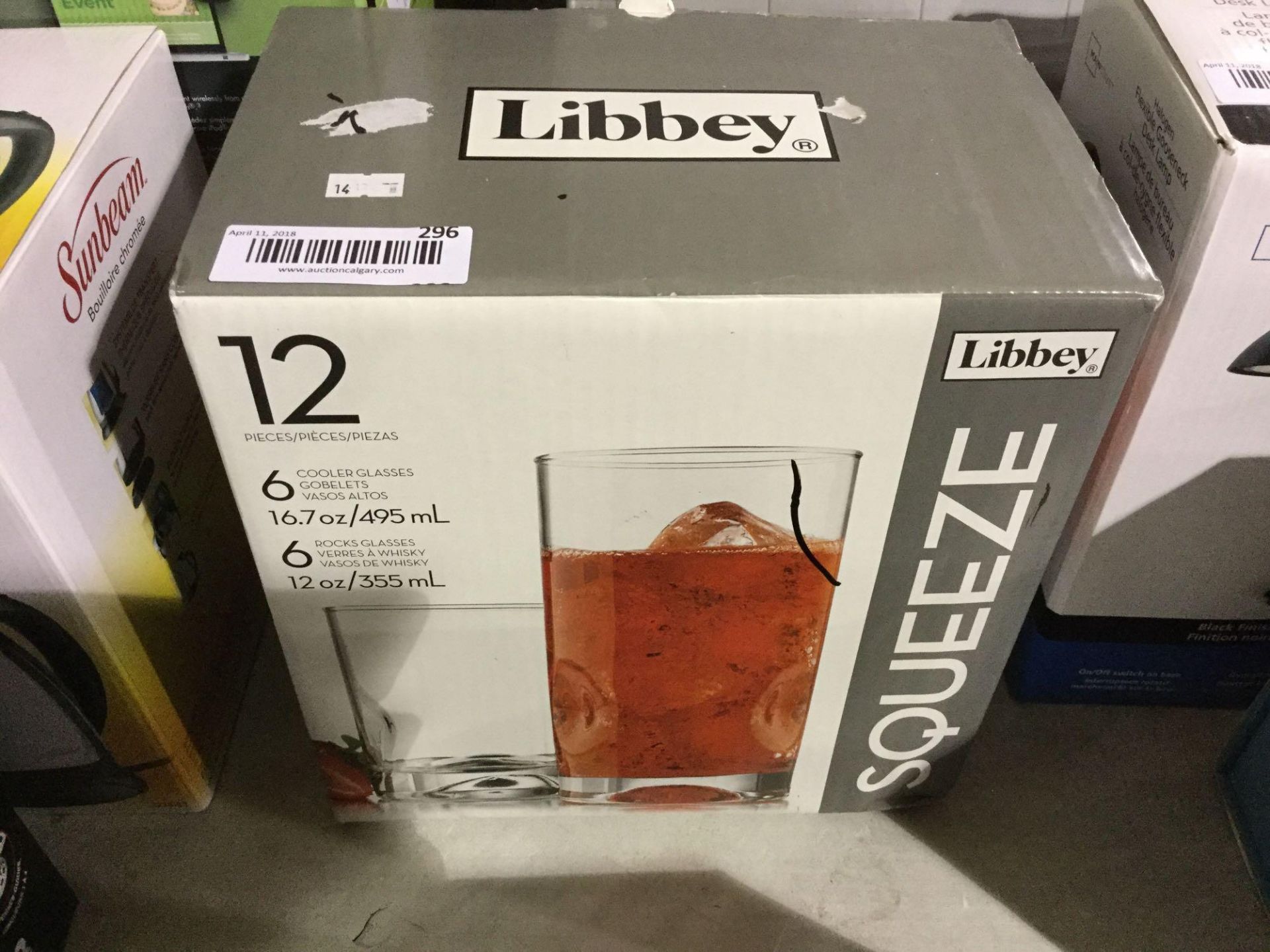 Libbey 12 Piece Glassware Set