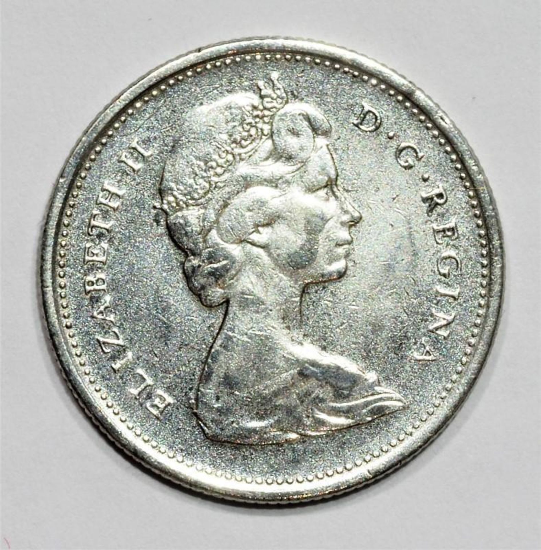 Silver Canadian Quarter, Retail $60 (MS19 - 44)