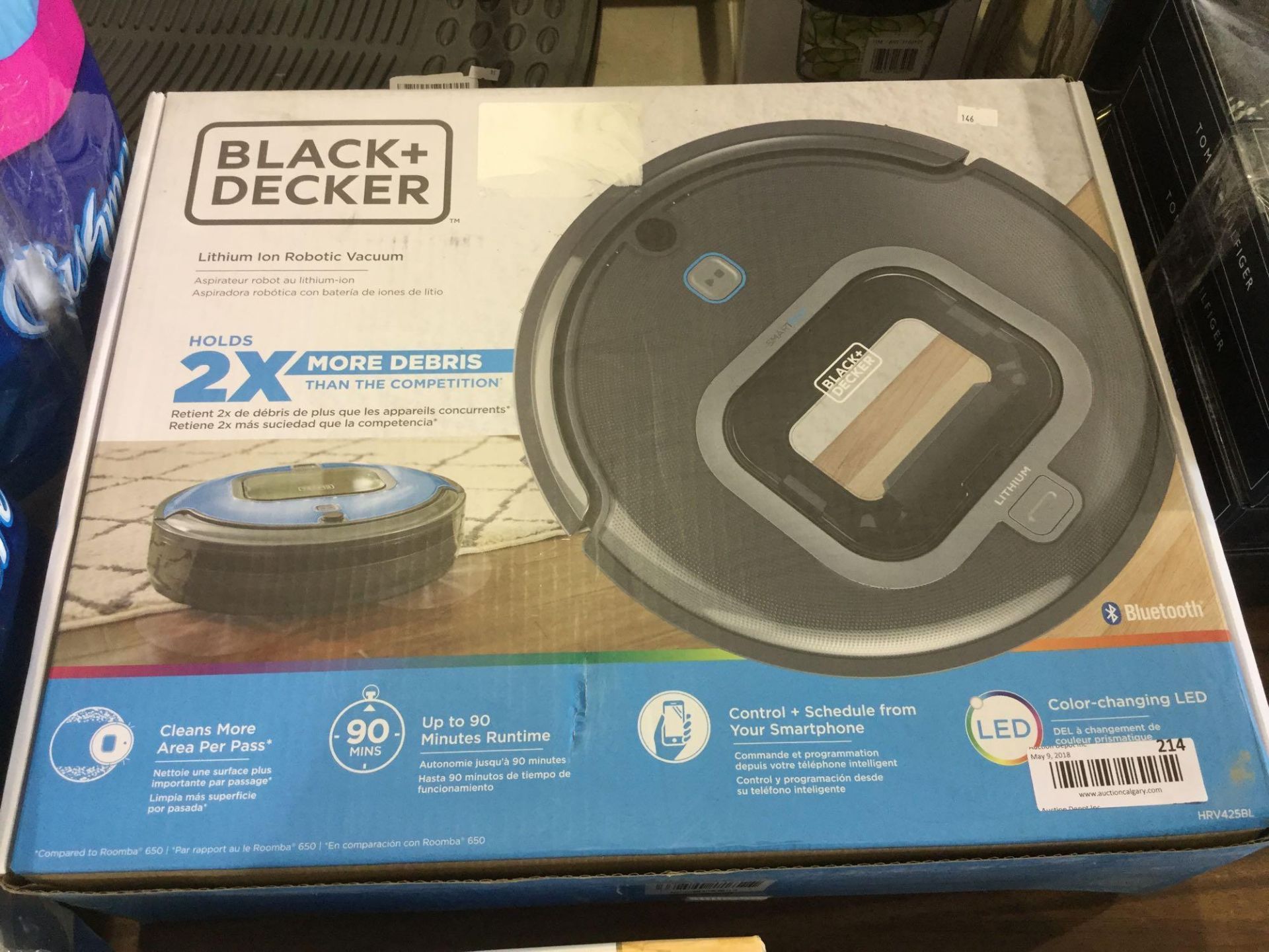 Black & Decker Lithium-Ion Robotic Vacuum