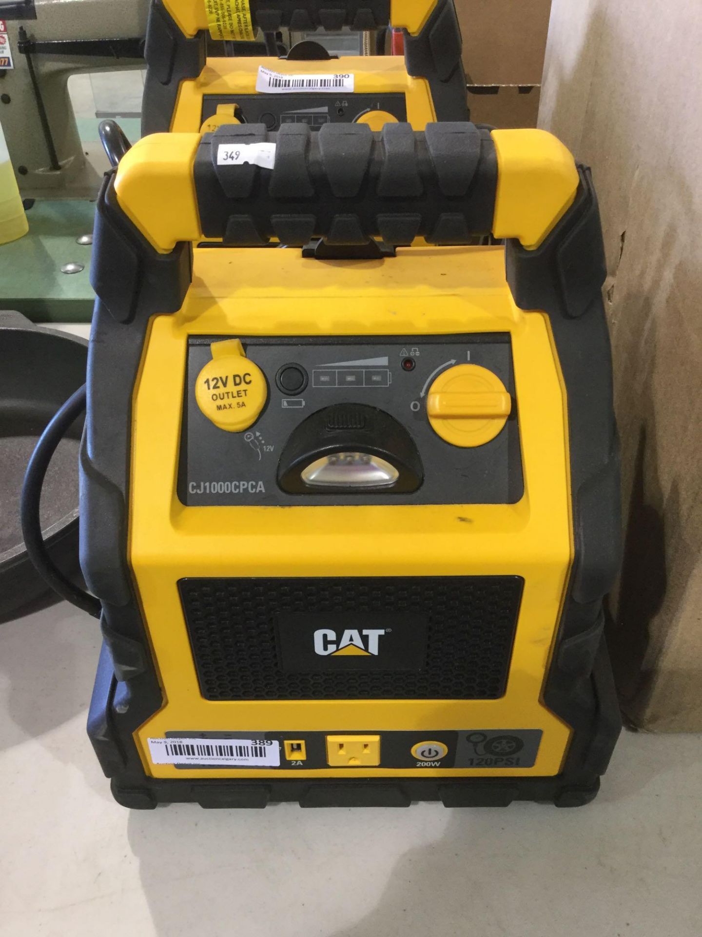 CAT car starter, air pump and portable power source