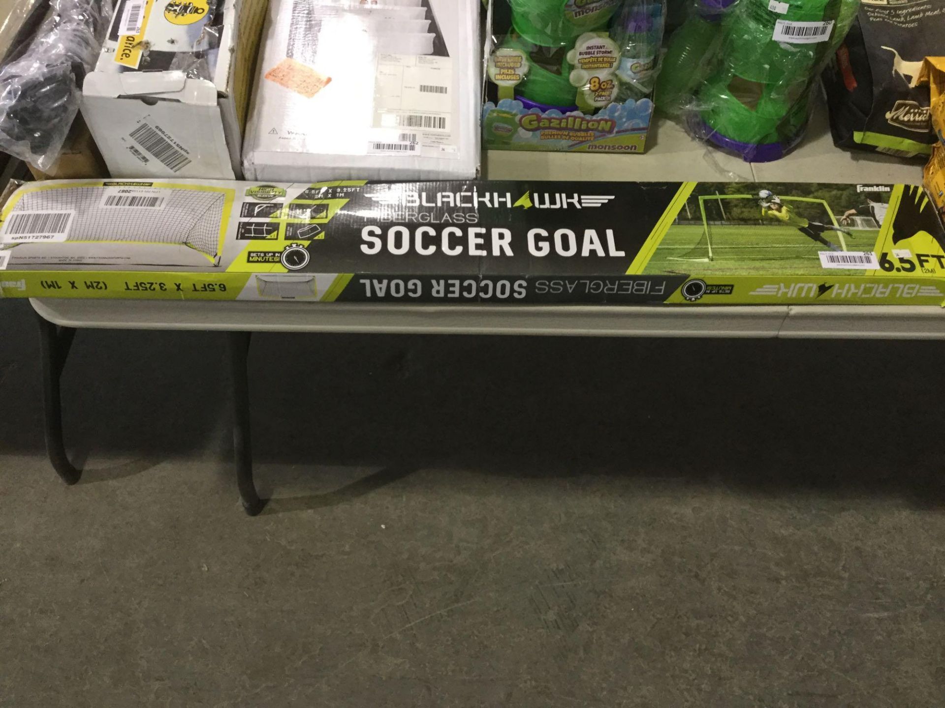 BlackH Fiberglass Soccer Goal