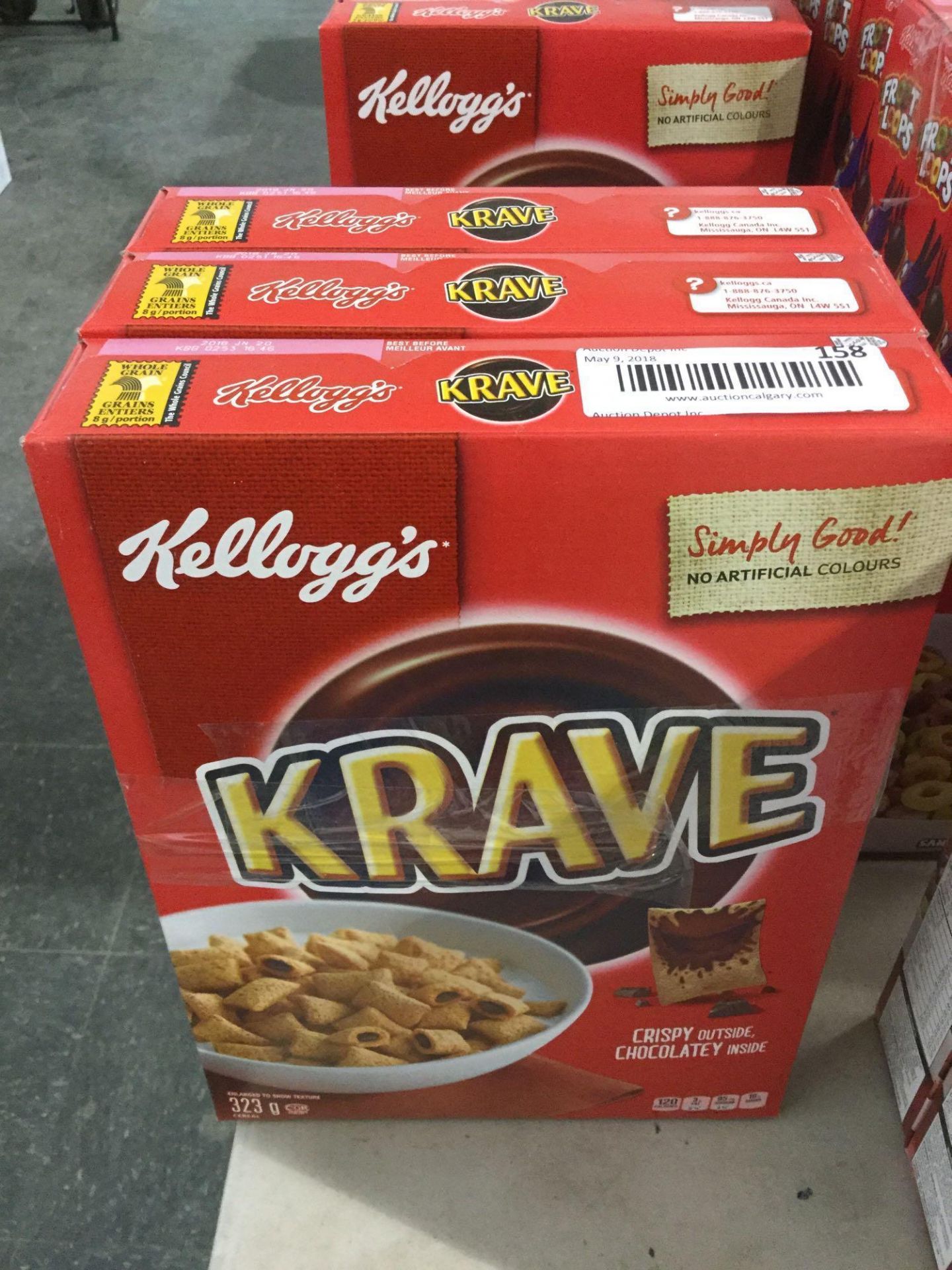 Kellog's Krave Cereal (3 x 323g)