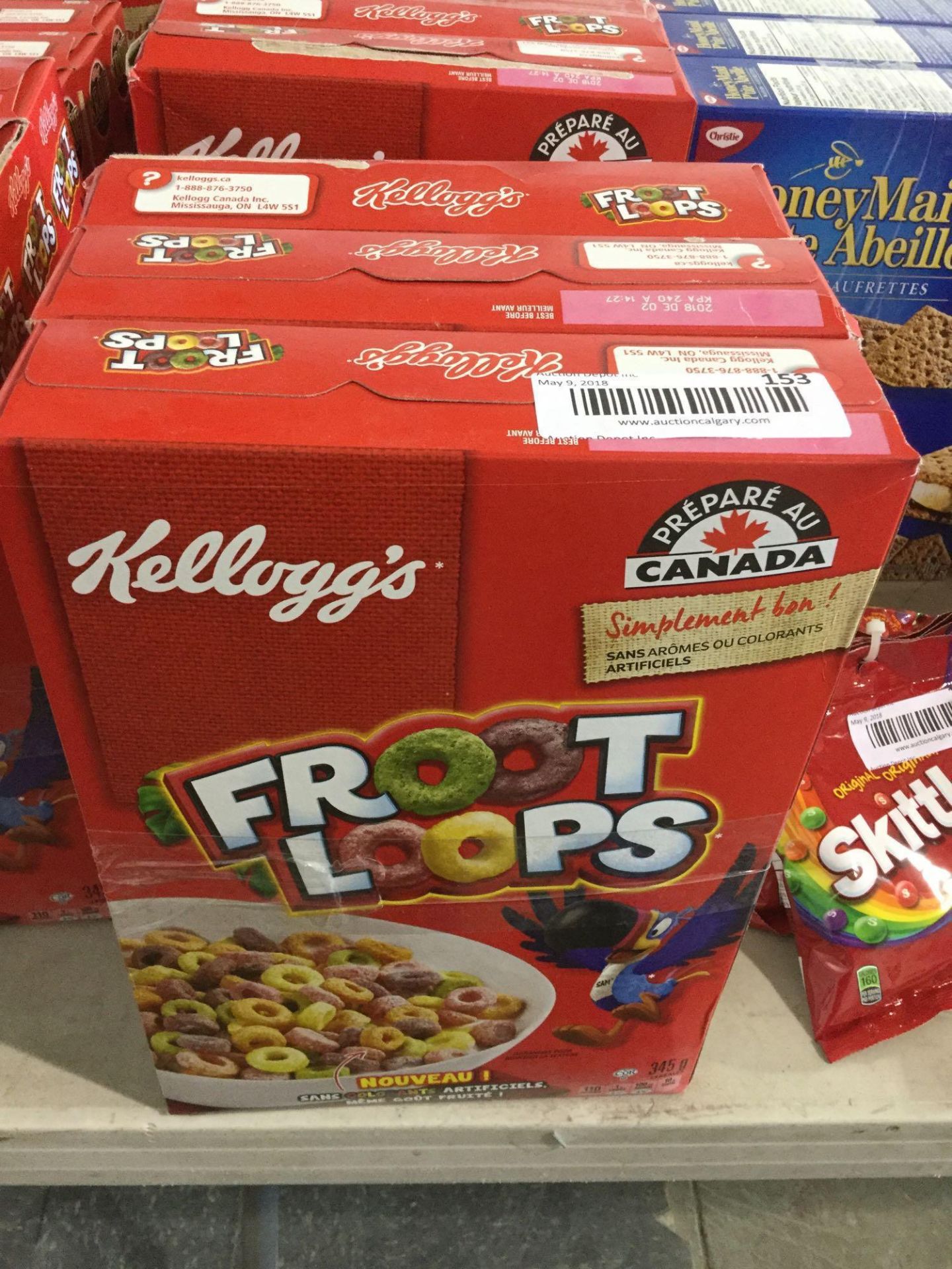 Kellog's Fruit Loops (3 x 345g)