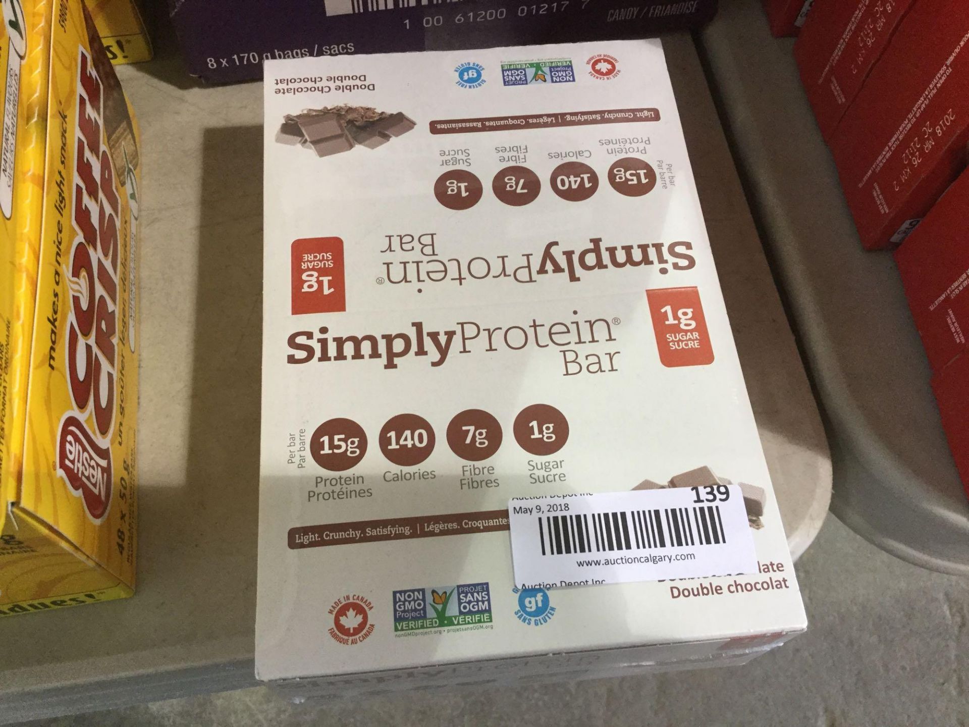 Simply Protein Double Chocolate Bars (15 x 40g)