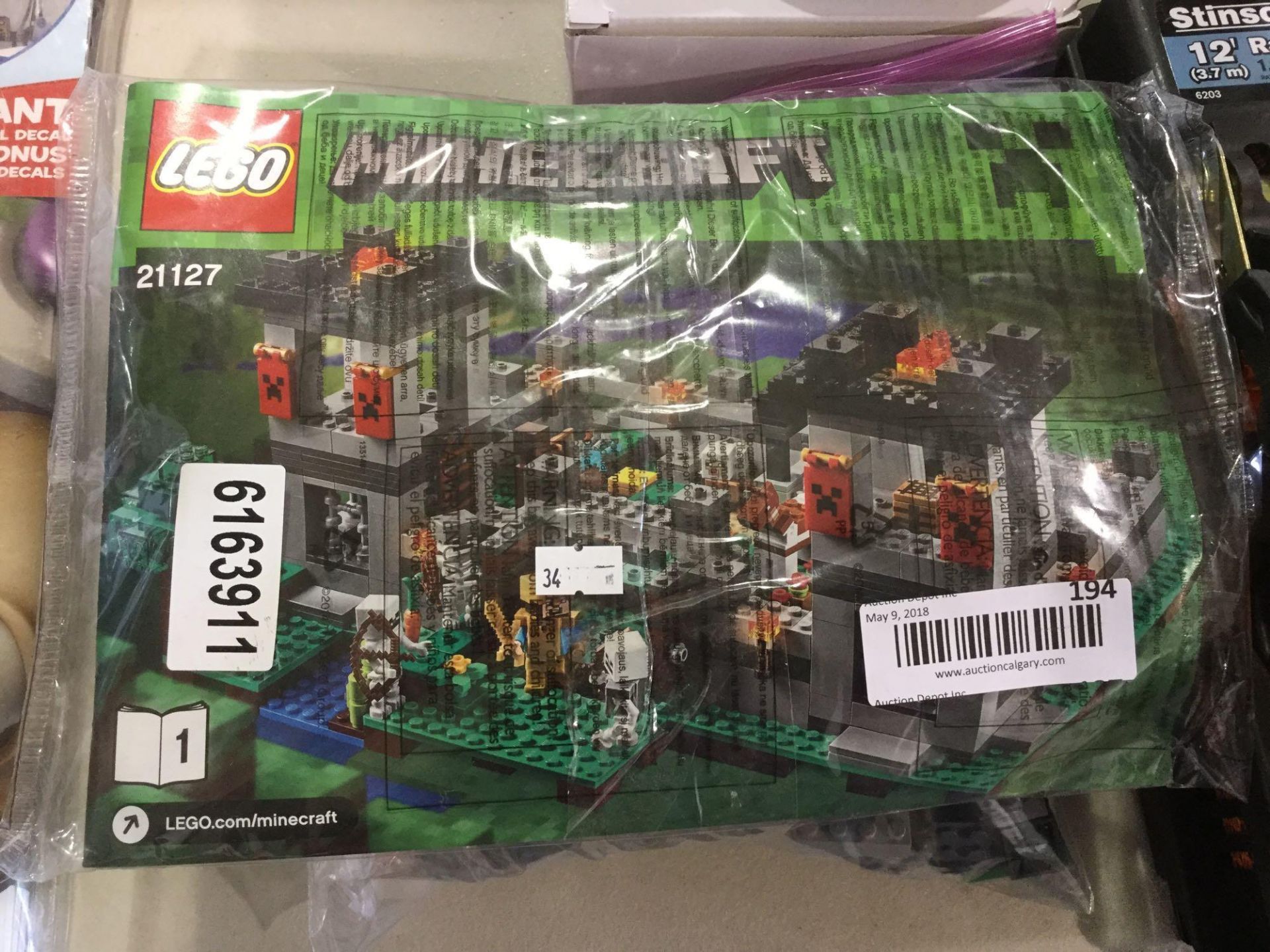 Lego Minecraft Set