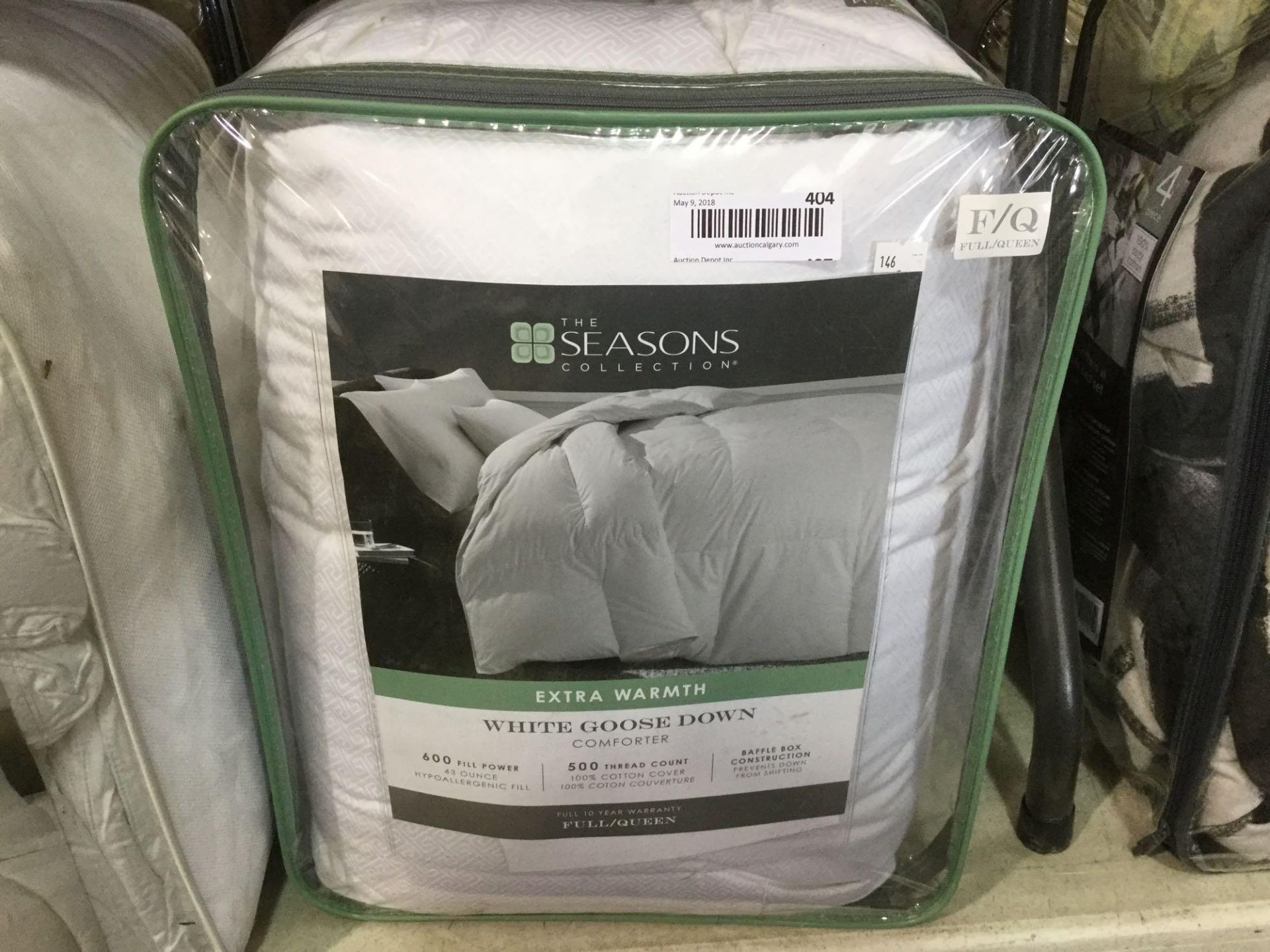 the season collection,Queen white goose down comforter