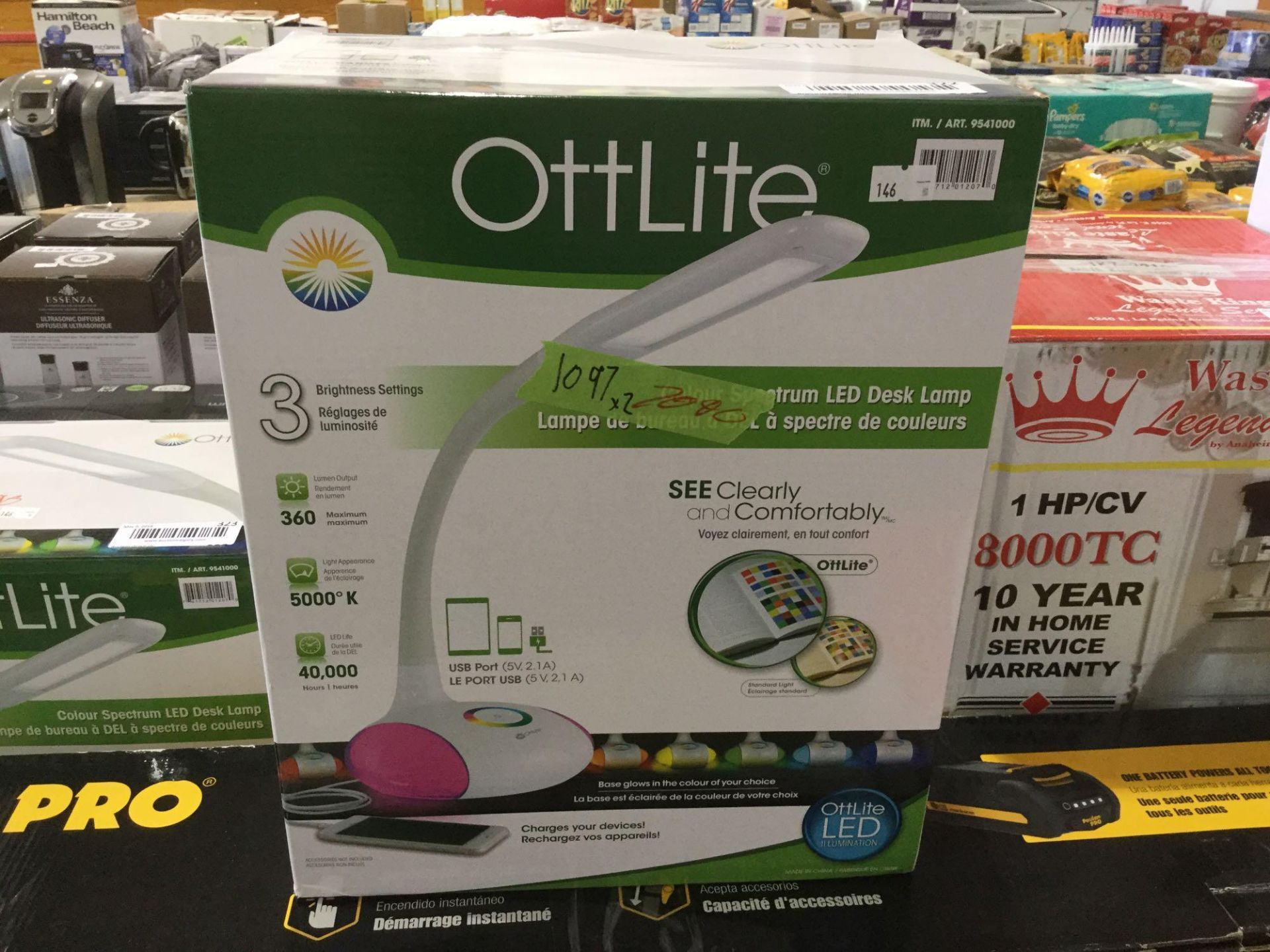 OttLite LED Desk Lamp