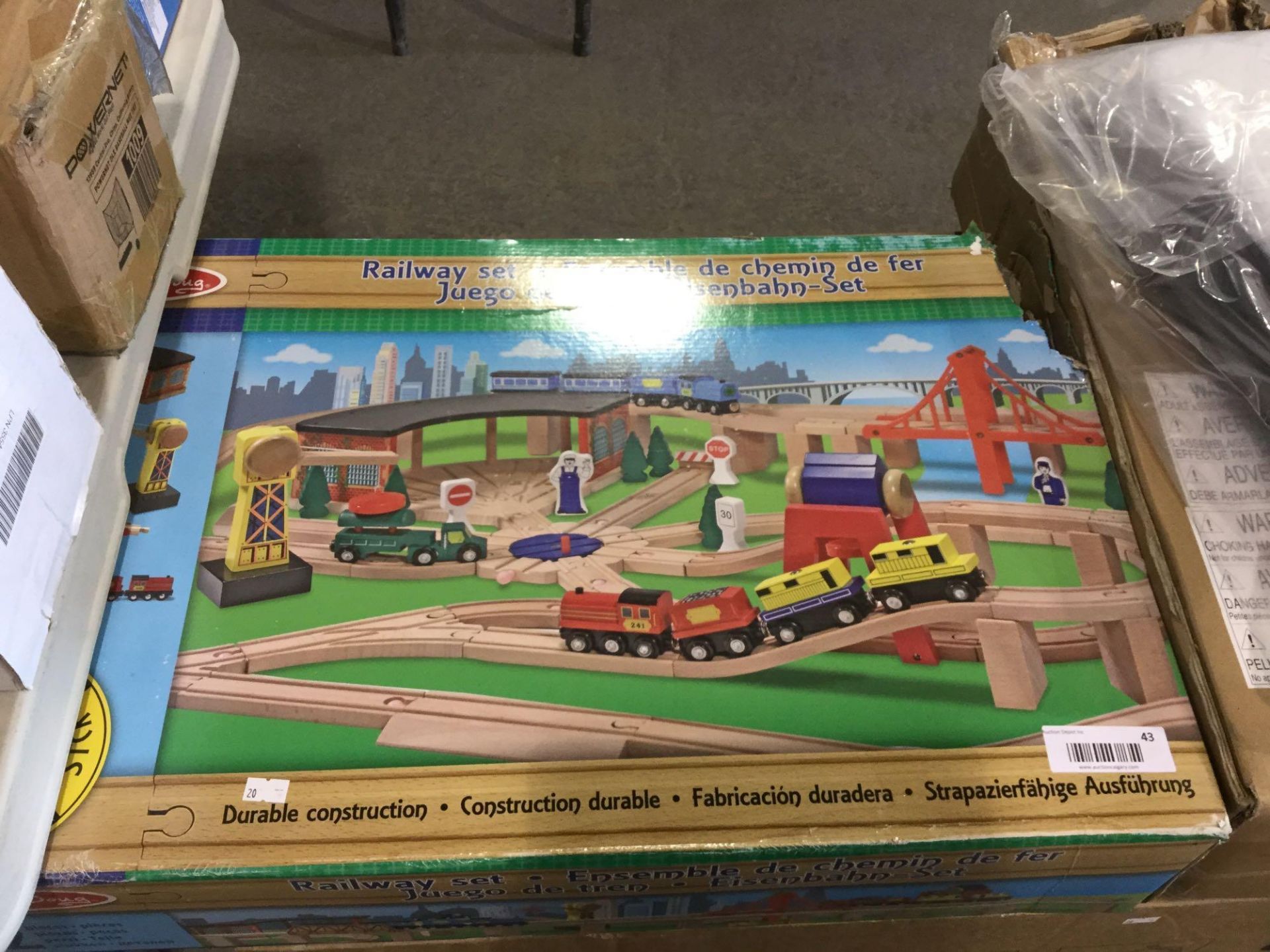 Kids Railway Construction Set