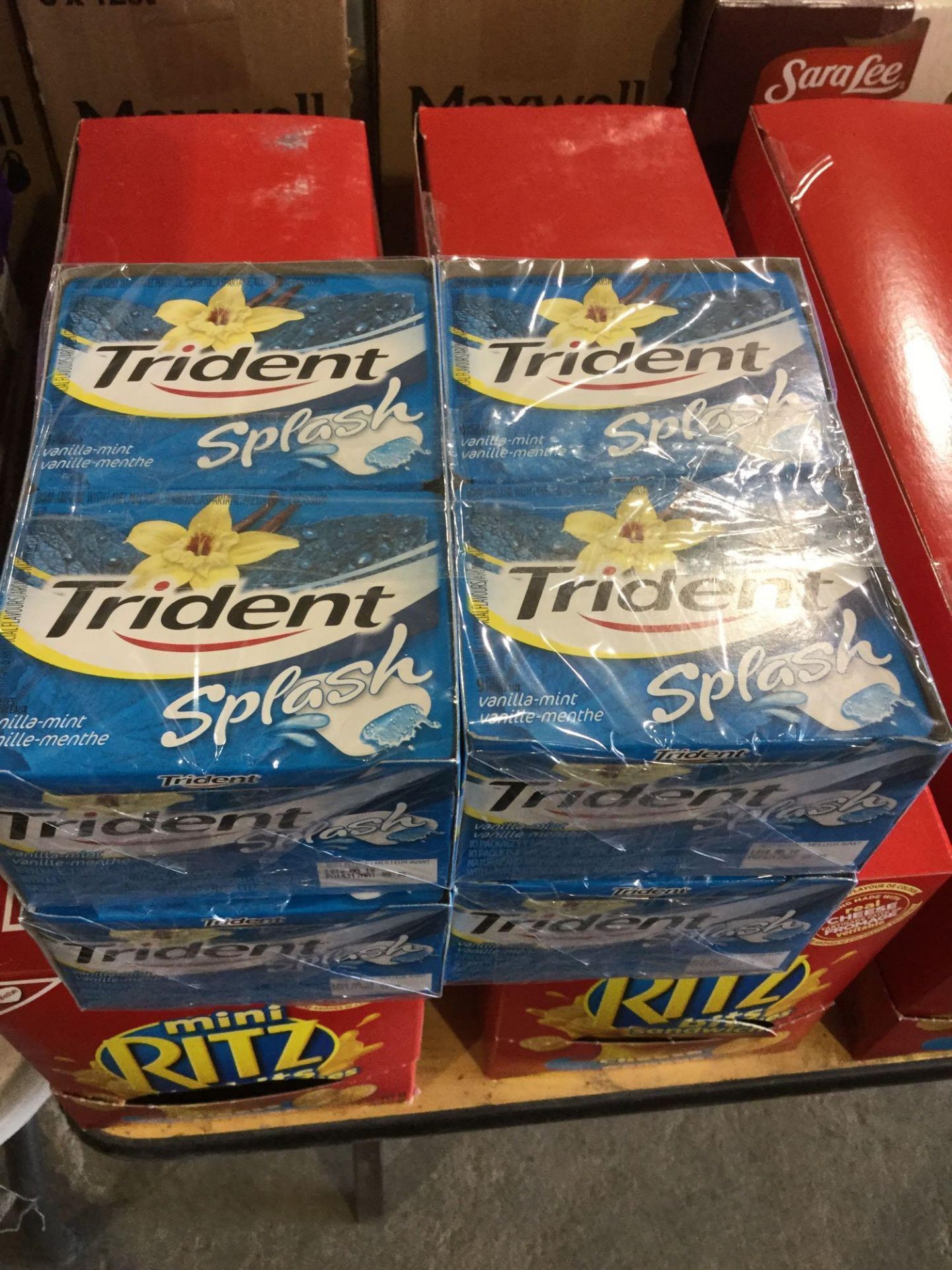 Trident Splash Gum Lot of 4