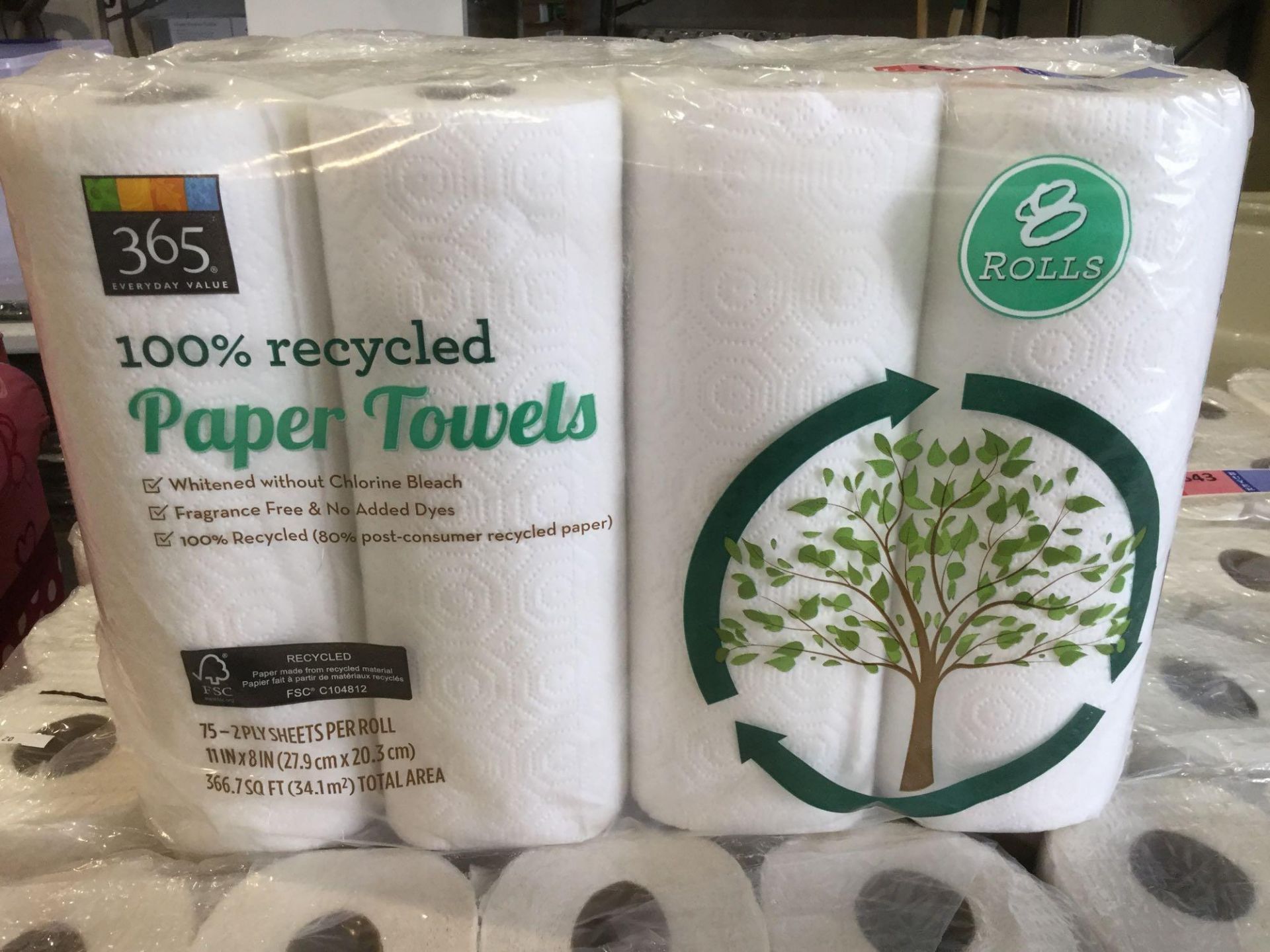 Bundle 8 Jumbo Rolls Paper Towel