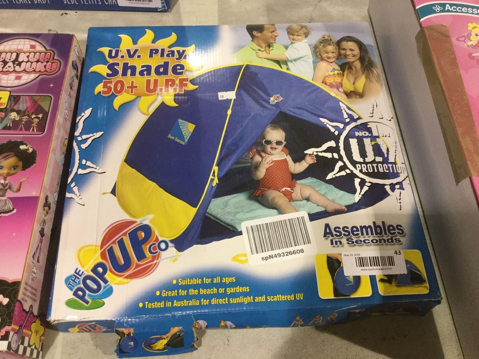 The Pop Up Co. U.V. Play Shade