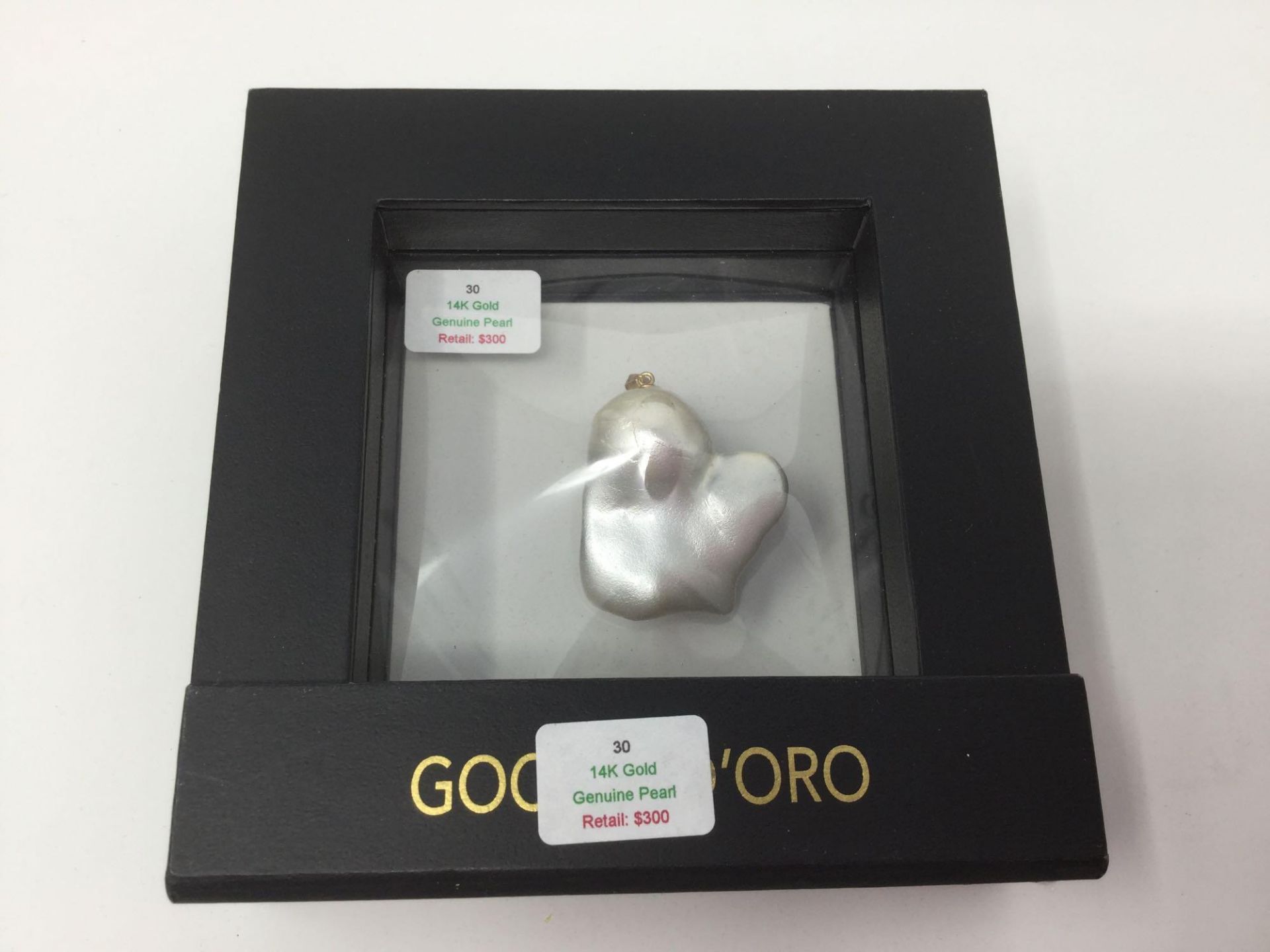 14KT Gold Genuine Pearl - Retail $300