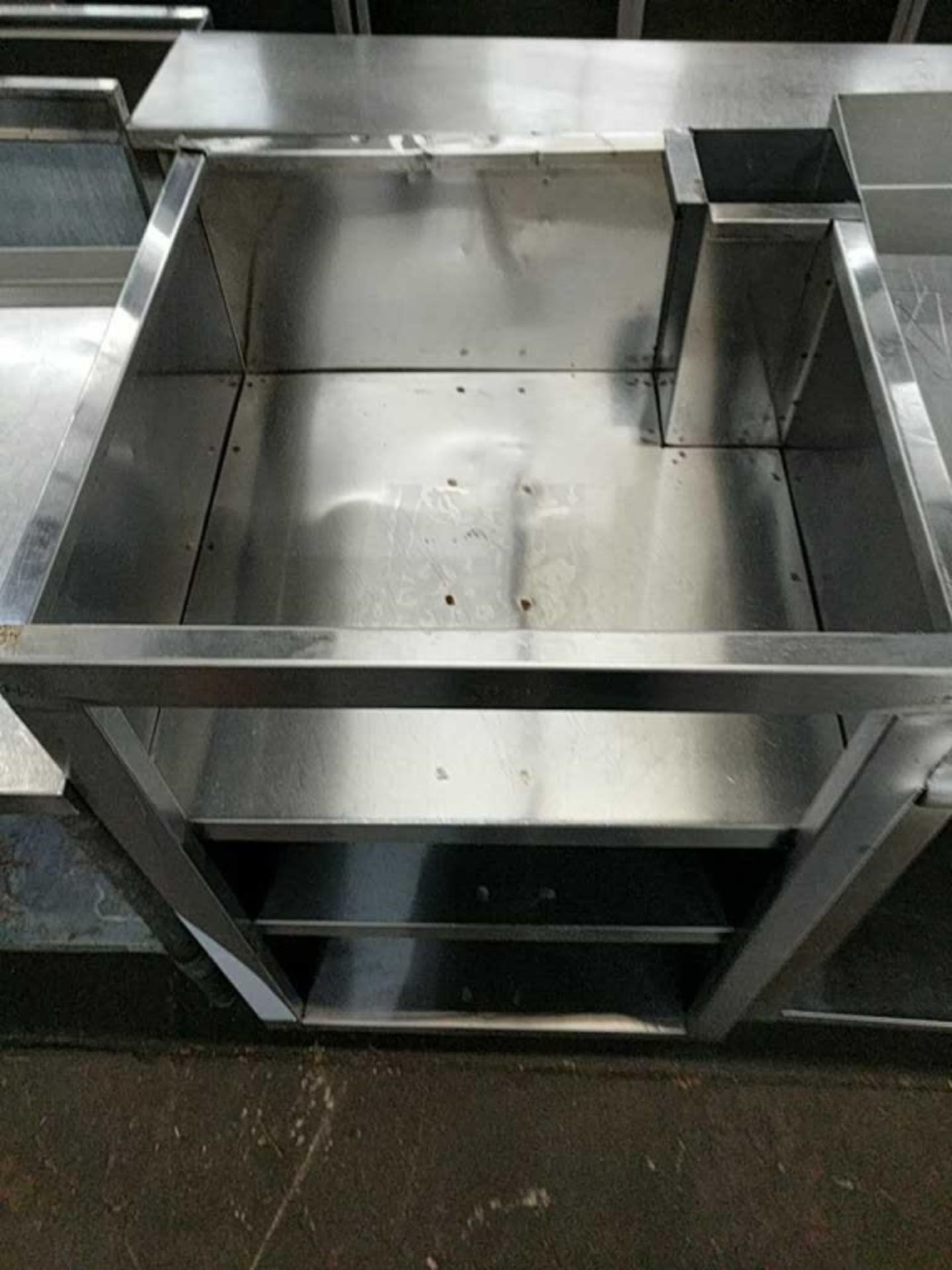 3 Shelf Stainless Steel Stand - Image 2 of 2