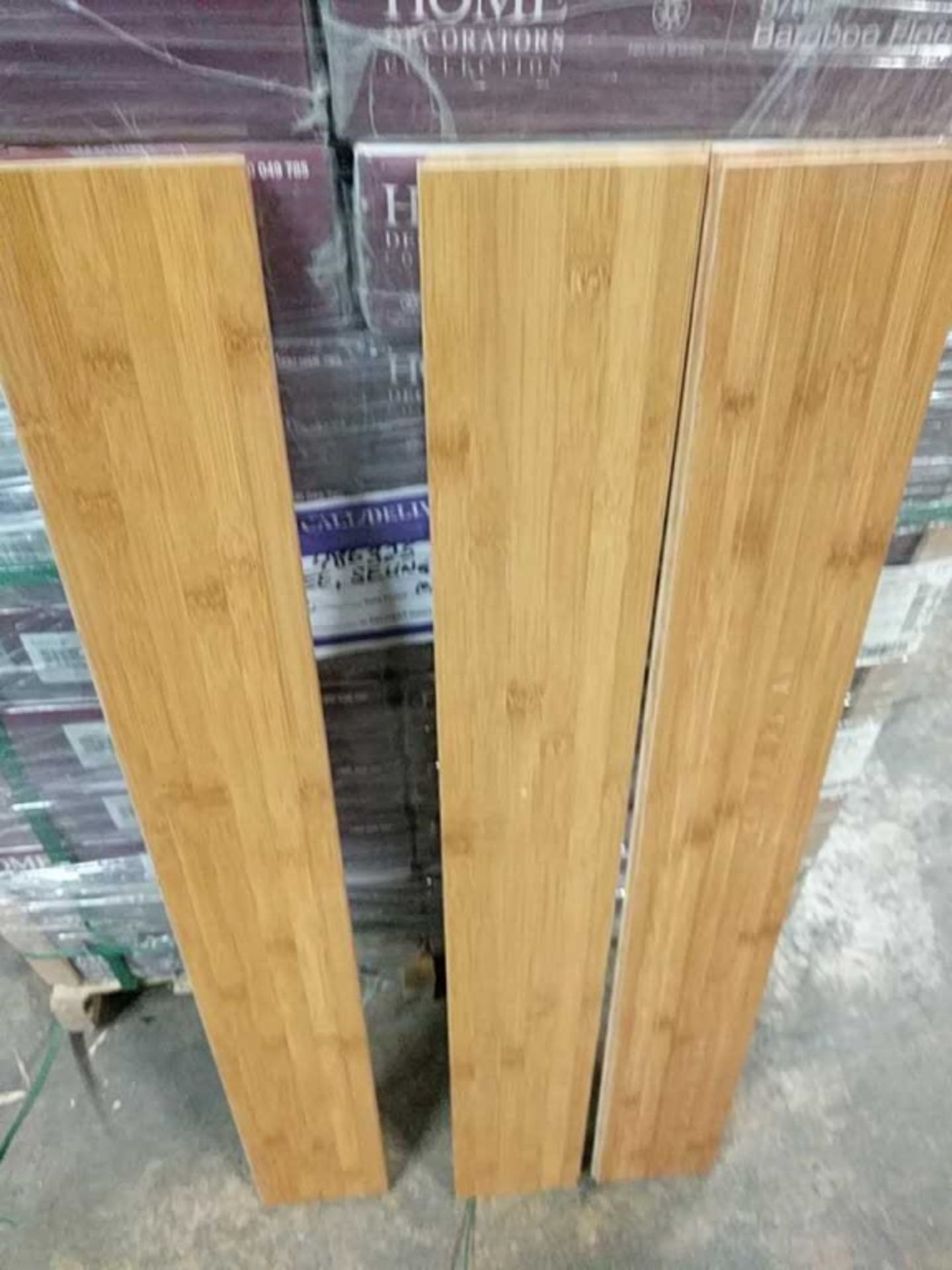 Lot of 5/8in Bamboo Flooring - Image 3 of 4