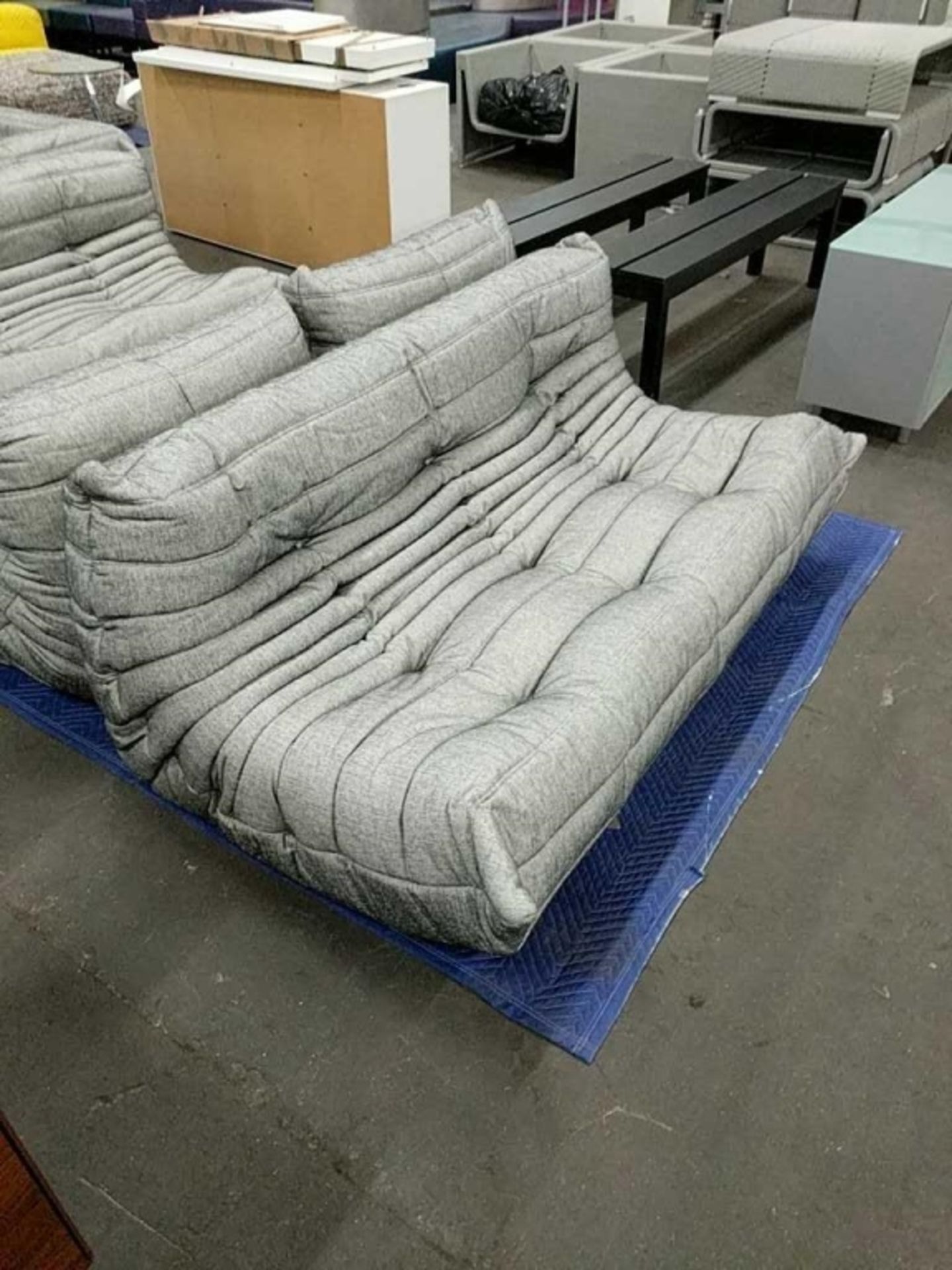 6 Piece Sectional Floor Couch