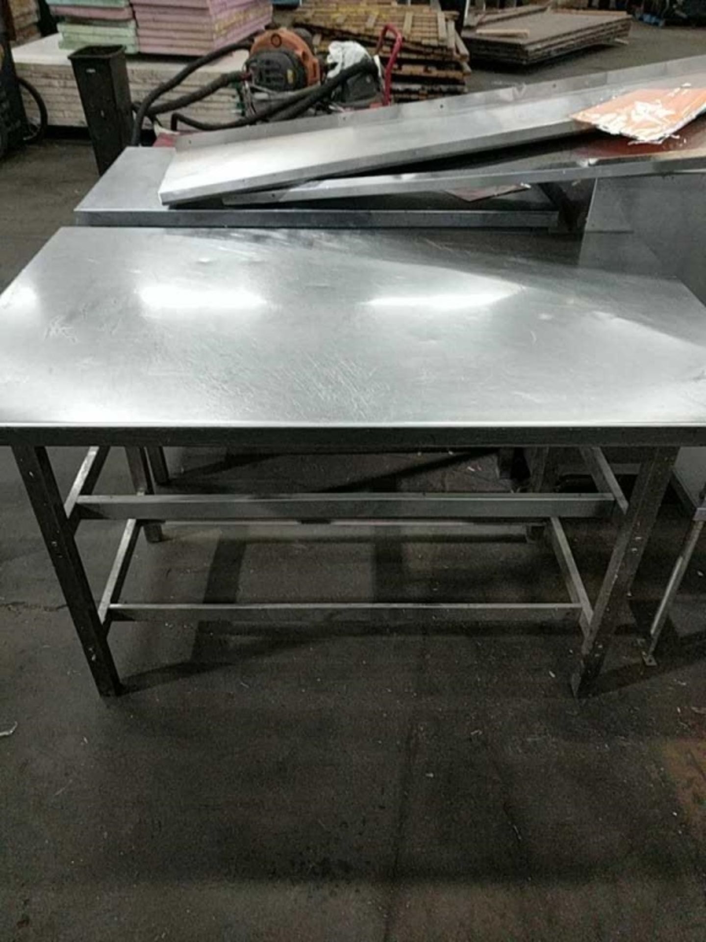 Stainless Steel Prep Table