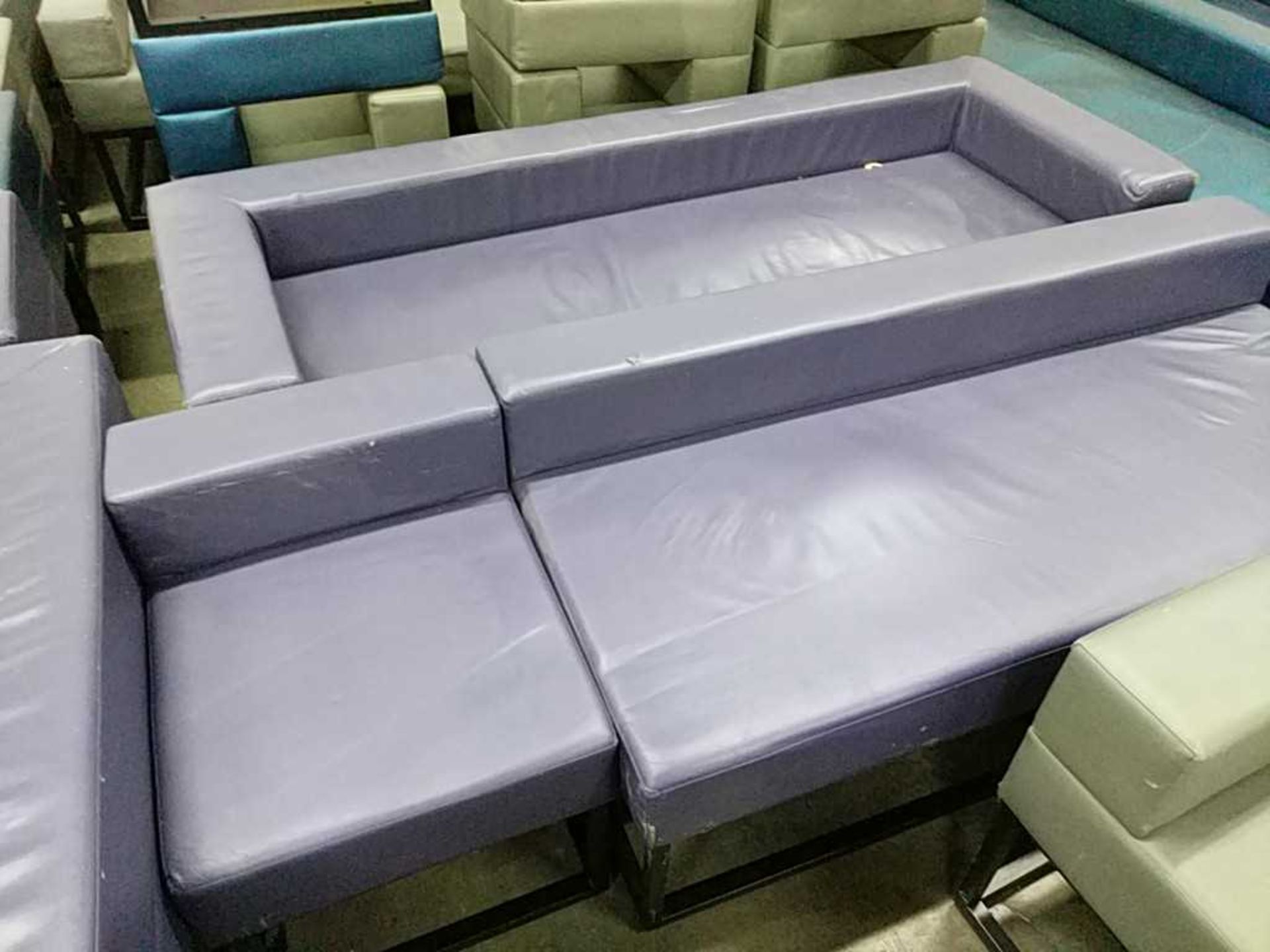 Outdoor Furniture Set - Purple - Image 3 of 5