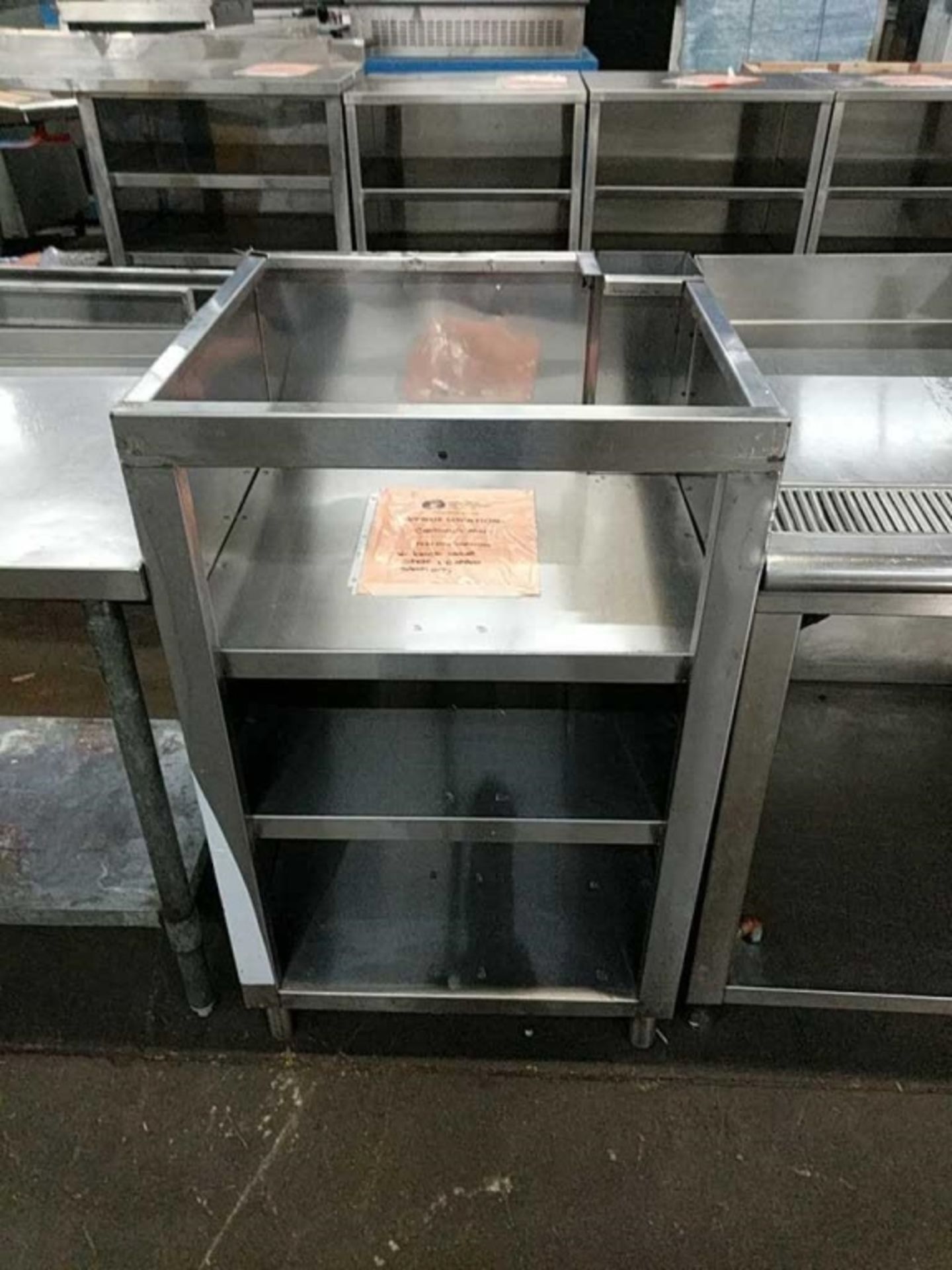 3 Shelf Stainless Steel Stand