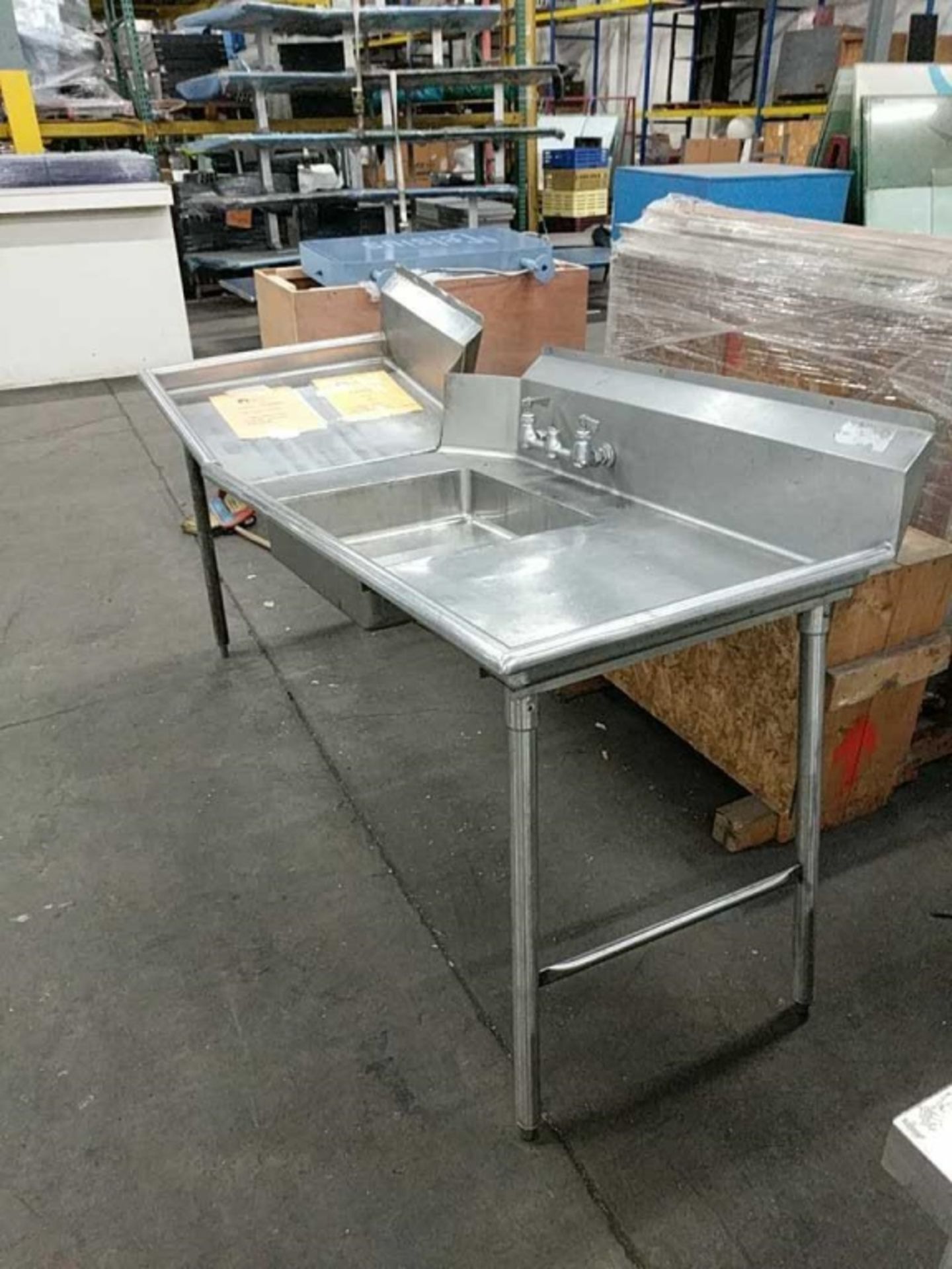 Stainless Steel Dishwasher Table - Image 2 of 2