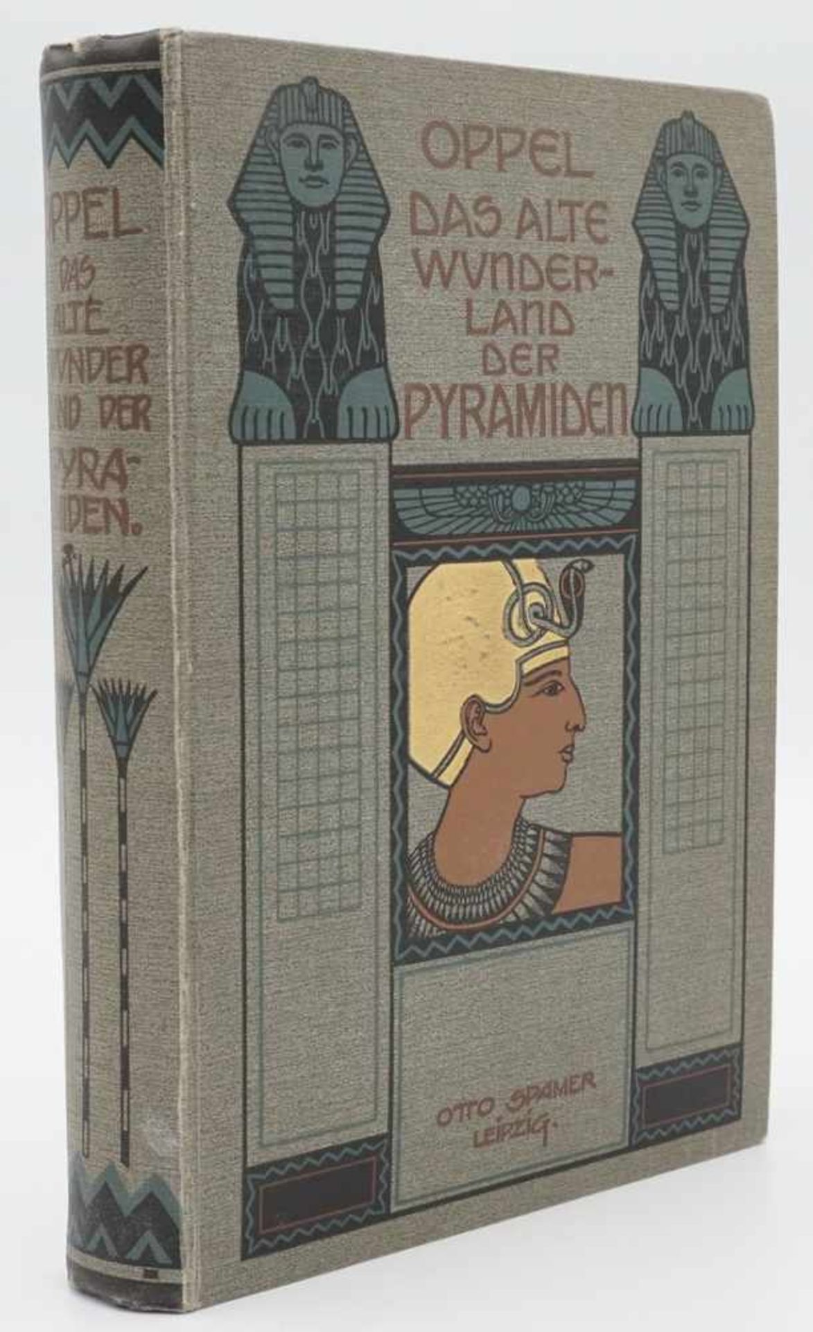 Dr. Karl Oppel, "Das alte Wunderland der Pyramiden"1906, geografische, politische und - Image 2 of 4