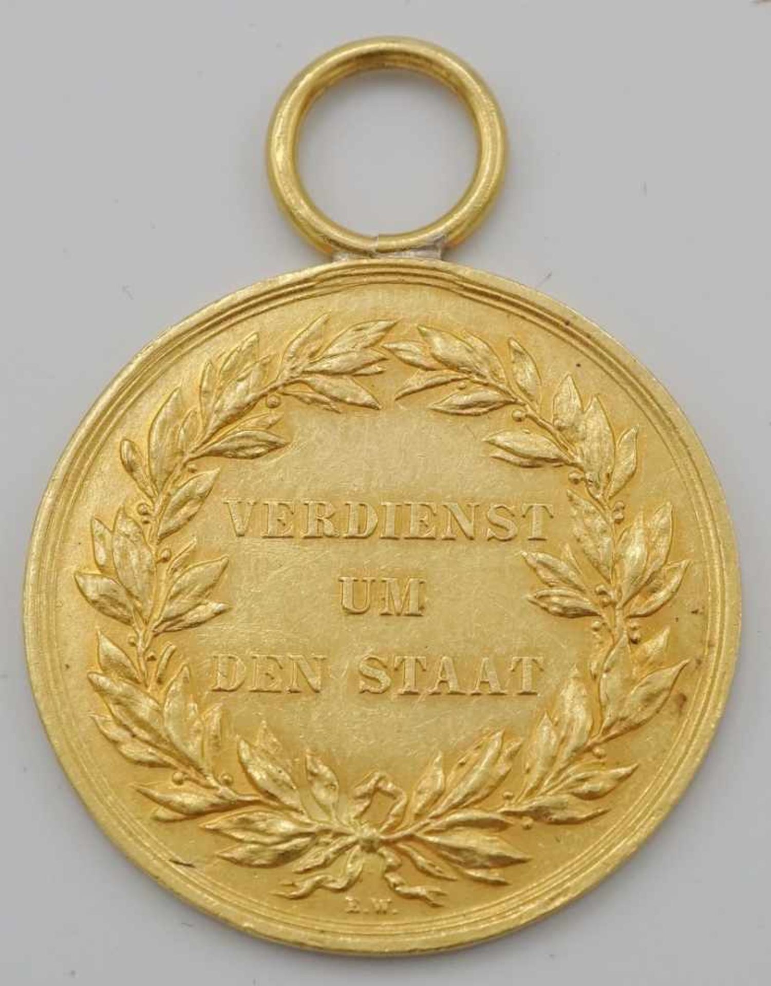 Allgemeines Ehrenzeichen in Gold "Verdienst um den Staat"750/- Gold, "Verdienst um den Staat" im - Bild 2 aus 5