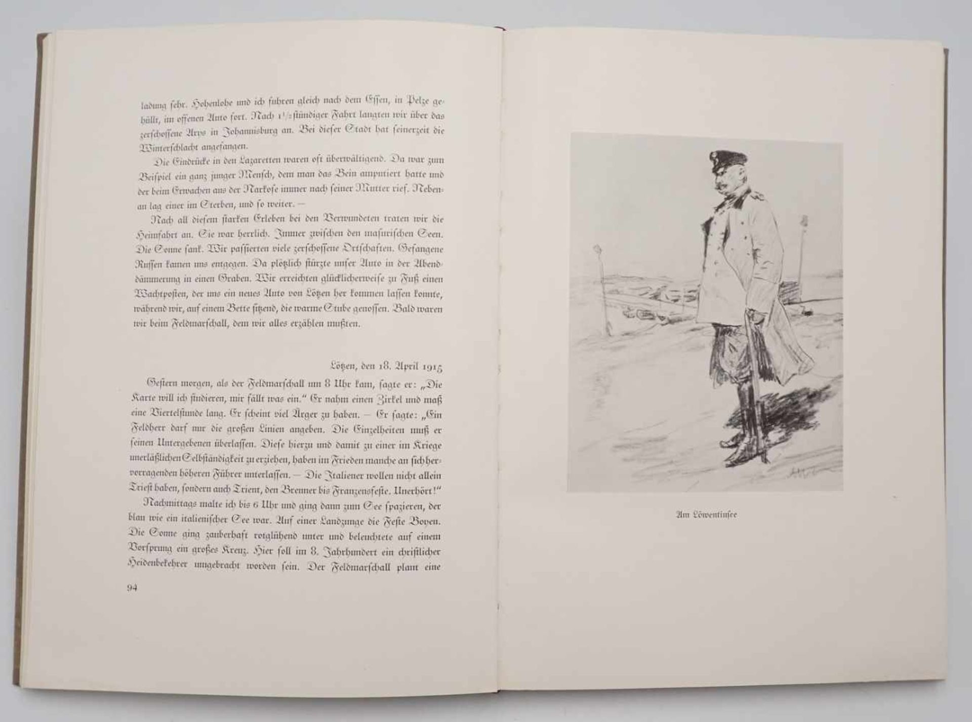 Vier deutsche Malerbiografien1) Hugo Vogel "Als ich Hindenburg malte", 1927, guter Zustand, Ullstein - Image 4 of 10