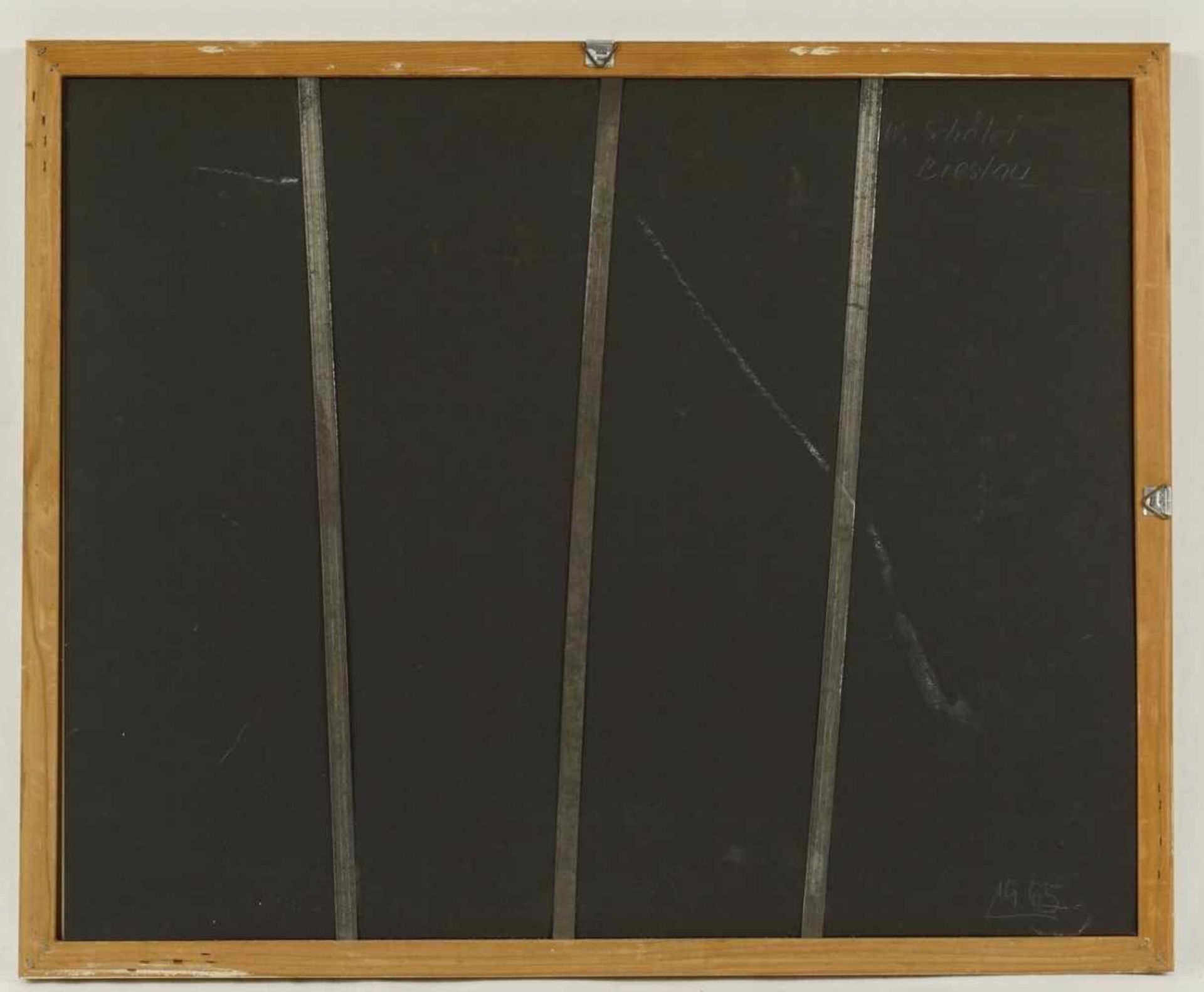 Walter Schölei-Breslau, "Felsige Landschaft"(1891 - 1958), Aquarell/Papier, unten rechts signiert, - Image 3 of 4