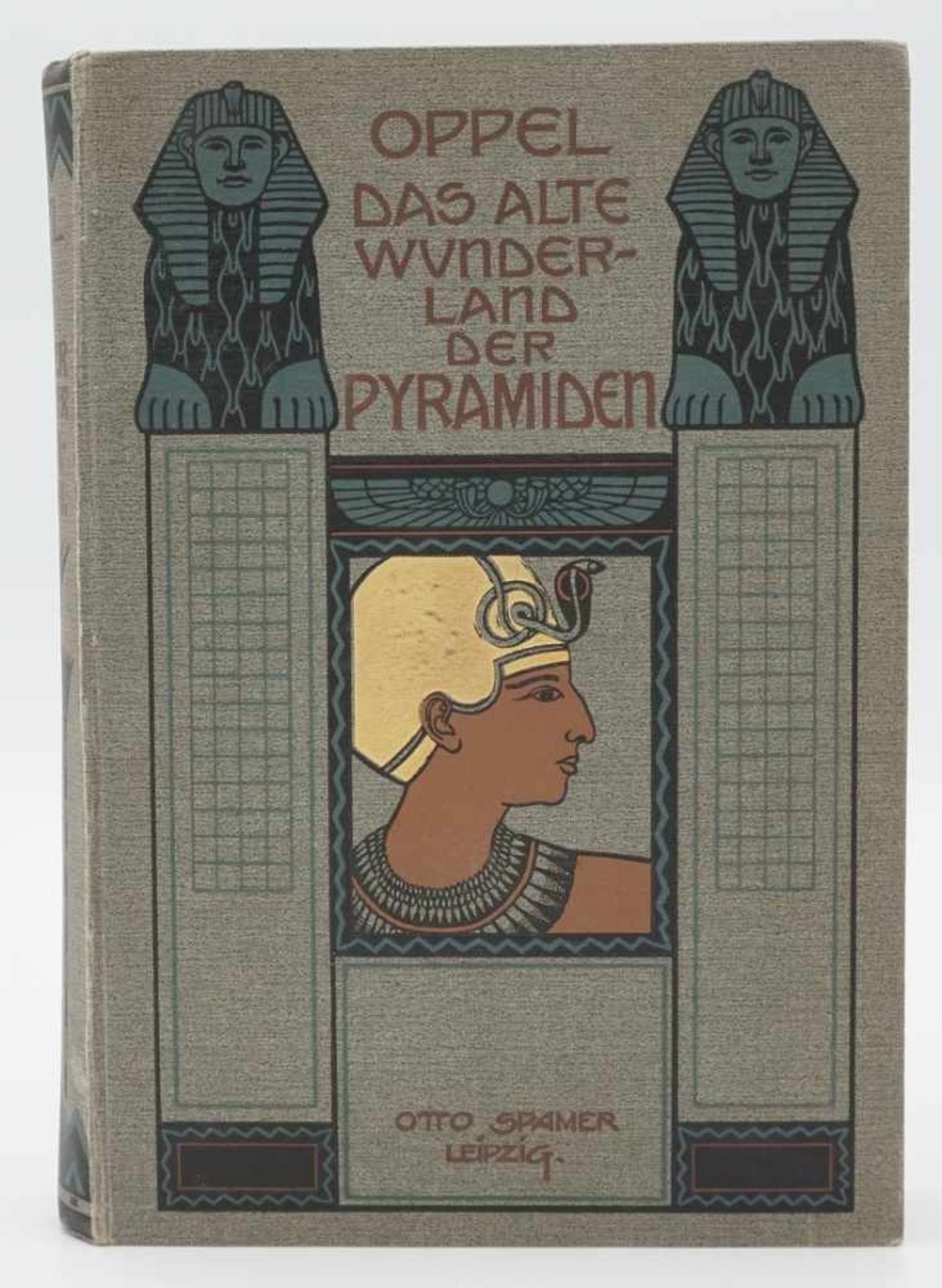 Dr. Karl Oppel, "Das alte Wunderland der Pyramiden"1906, geografische, politische und