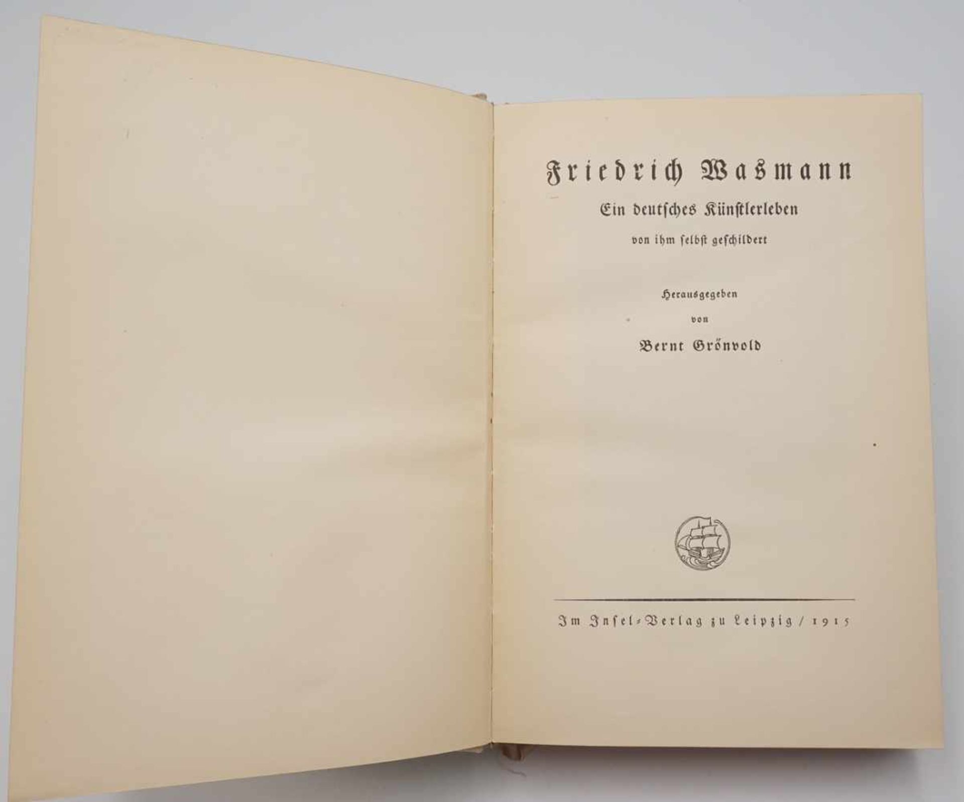 Vier deutsche Malerbiografien1) Hugo Vogel "Als ich Hindenburg malte", 1927, guter Zustand, Ullstein - Image 5 of 10