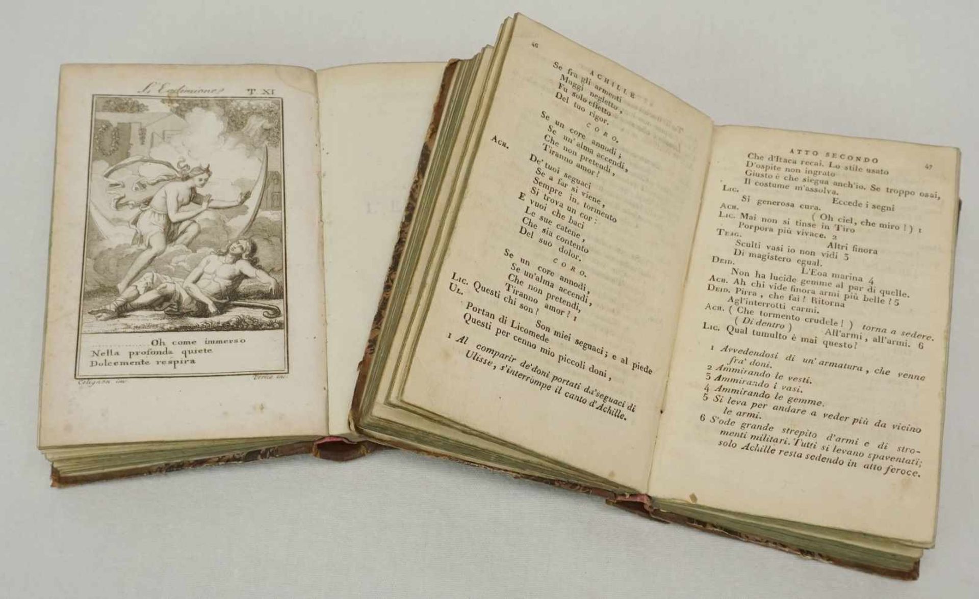 Sechs Bücher von 1633 bis 18141) "Catechismo Ovvero Dottrina Cristiana", 1765, Einband fehlt, 260 - Image 7 of 7