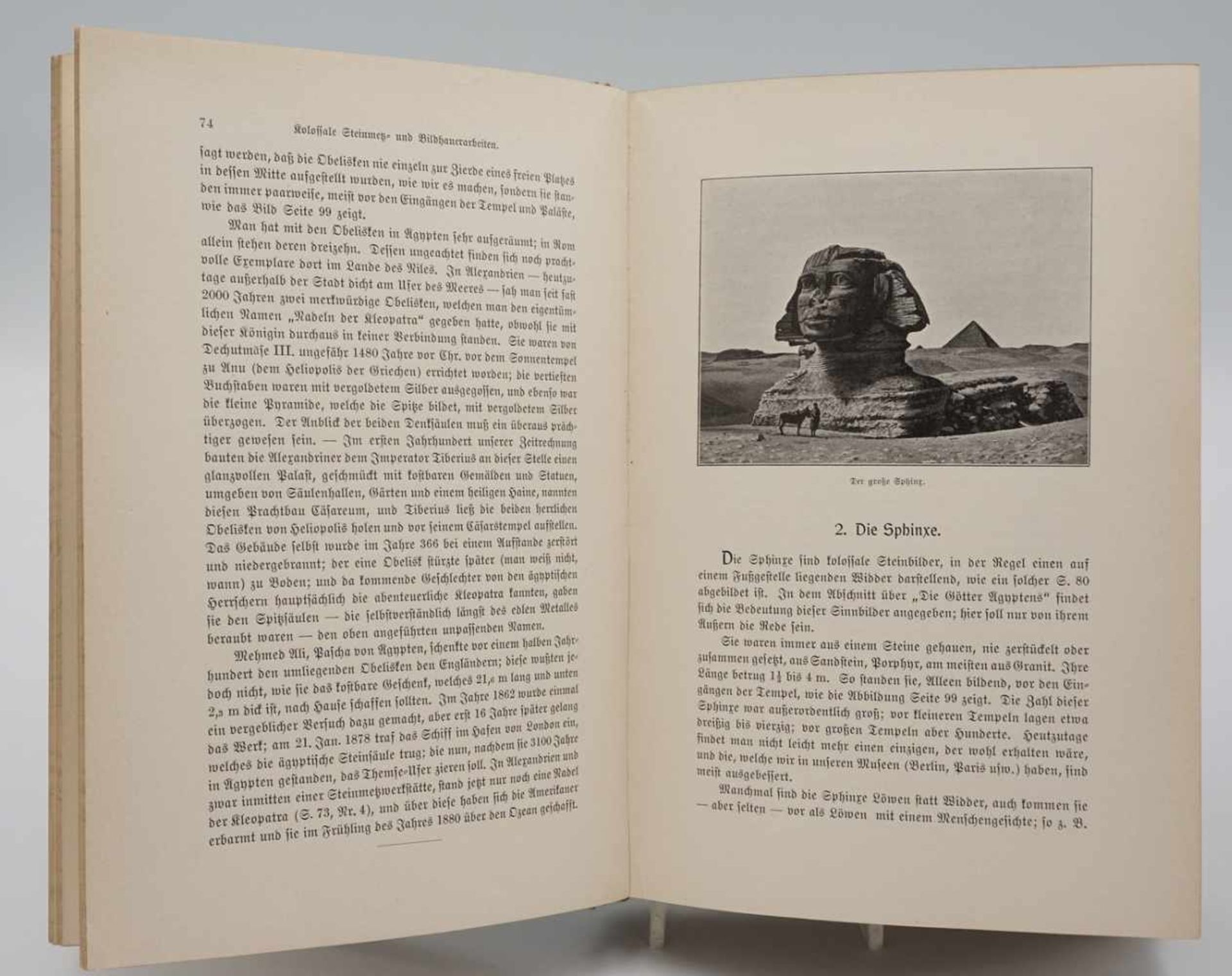 Dr. Karl Oppel, "Das alte Wunderland der Pyramiden"1906, geografische, politische und - Image 3 of 4