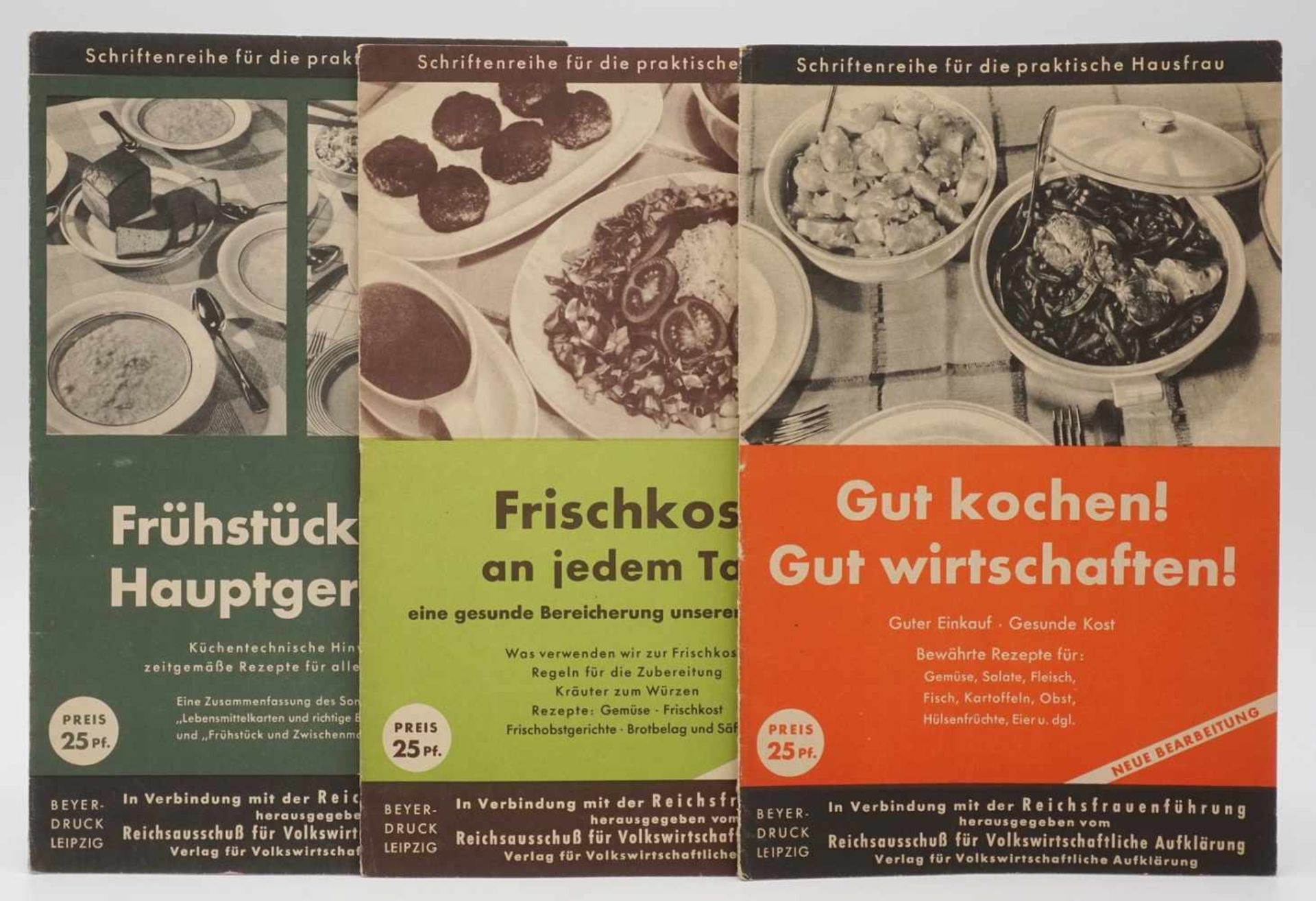 Kochbuch und sechs Küchenratgeber1) Davidis Henriette Holle "Praktisches Kochbuch", 1906, " - Image 4 of 4