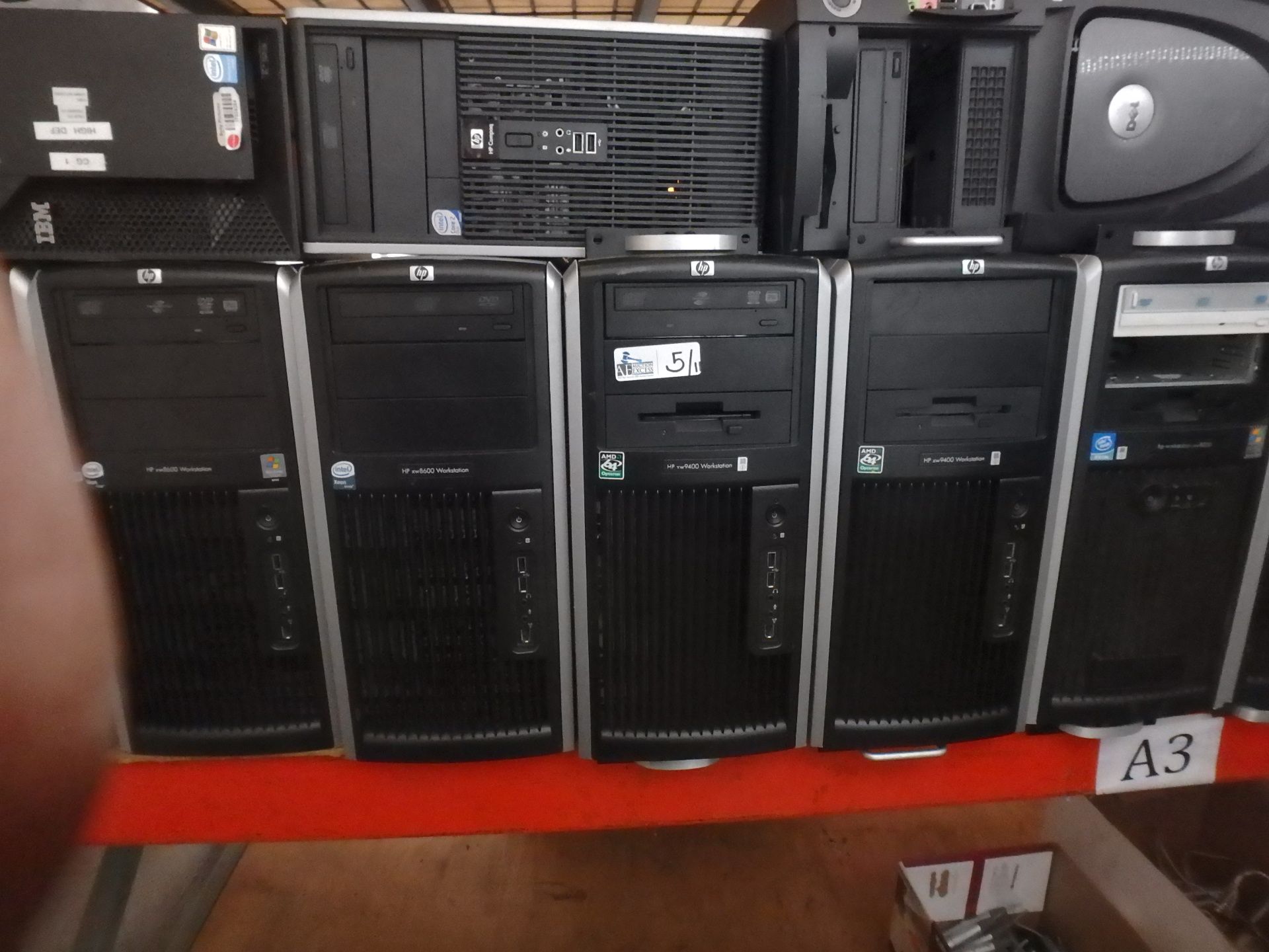 LOT OF 11 COMPUTERS