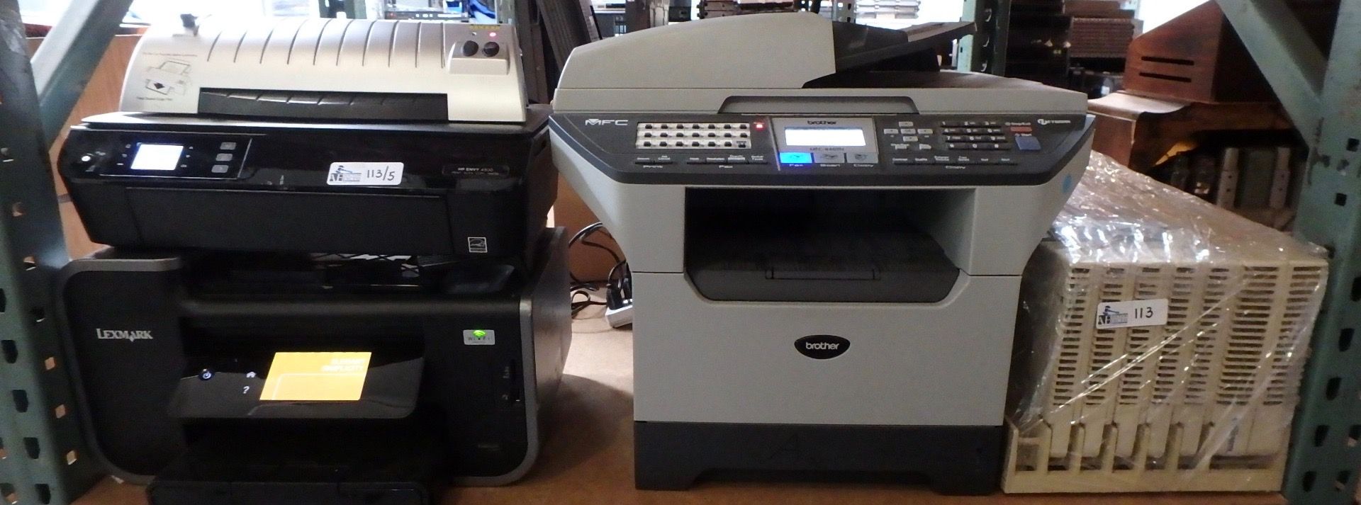 LOT OF 5 OFFICE MACHINES