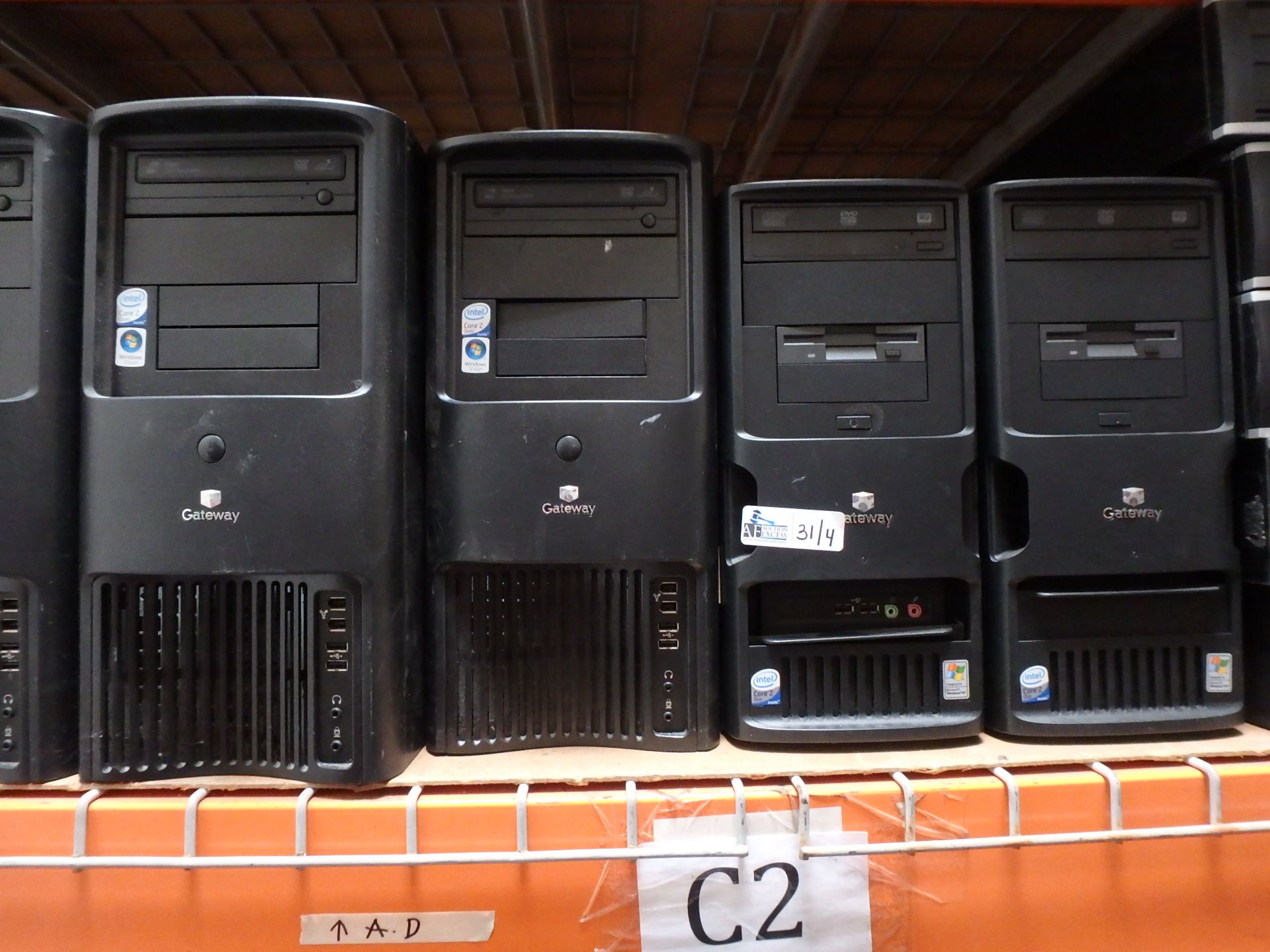 LOT OF 4 GATEWAY COMPUTERS