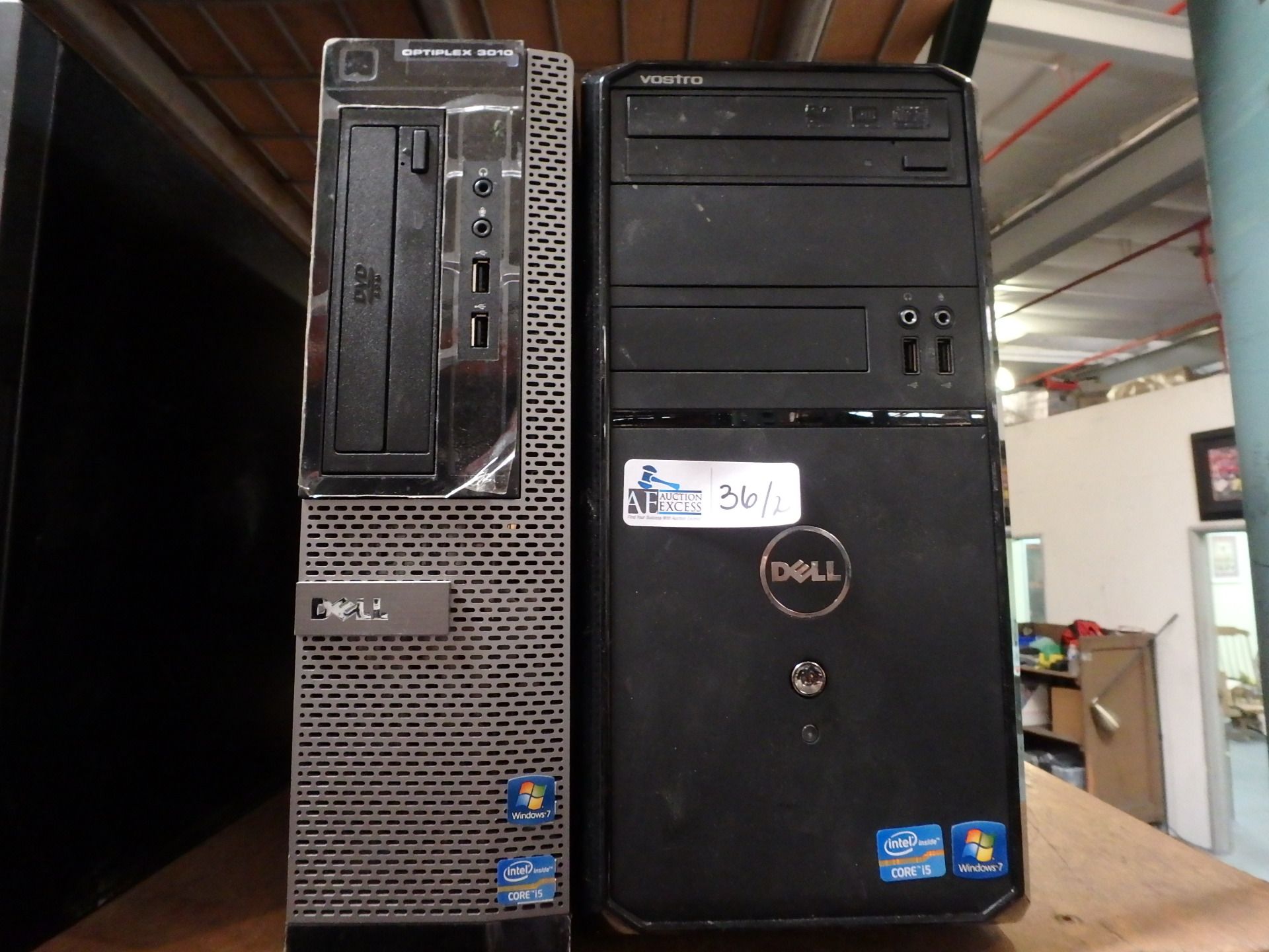 LOT OF 2 DELL OPTIPLEX