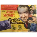 Signed Jimmy Stewart US Film Poster