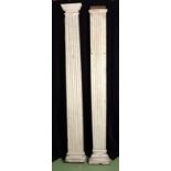 Oak columns