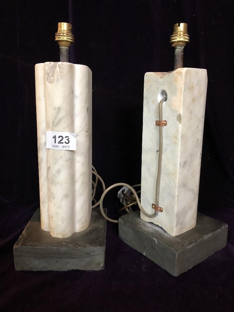 Pair of lamps - Image 2 of 2