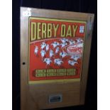 Derby day painted panel