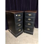 Pair of drawer units