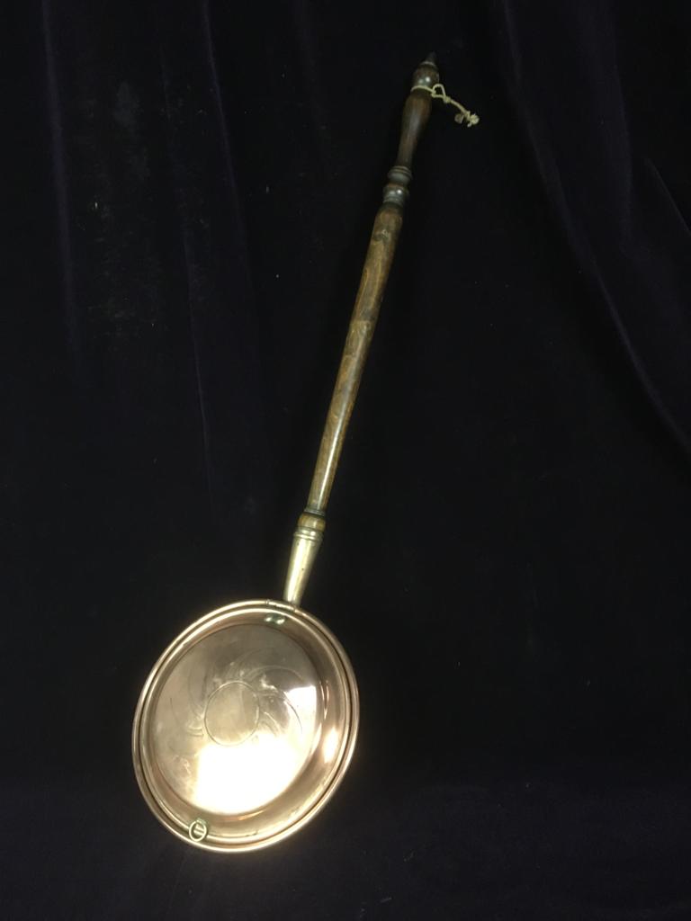 Brass warming pan