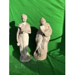 Pair of staues