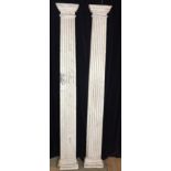 Oak columns