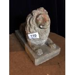 Terracota lion