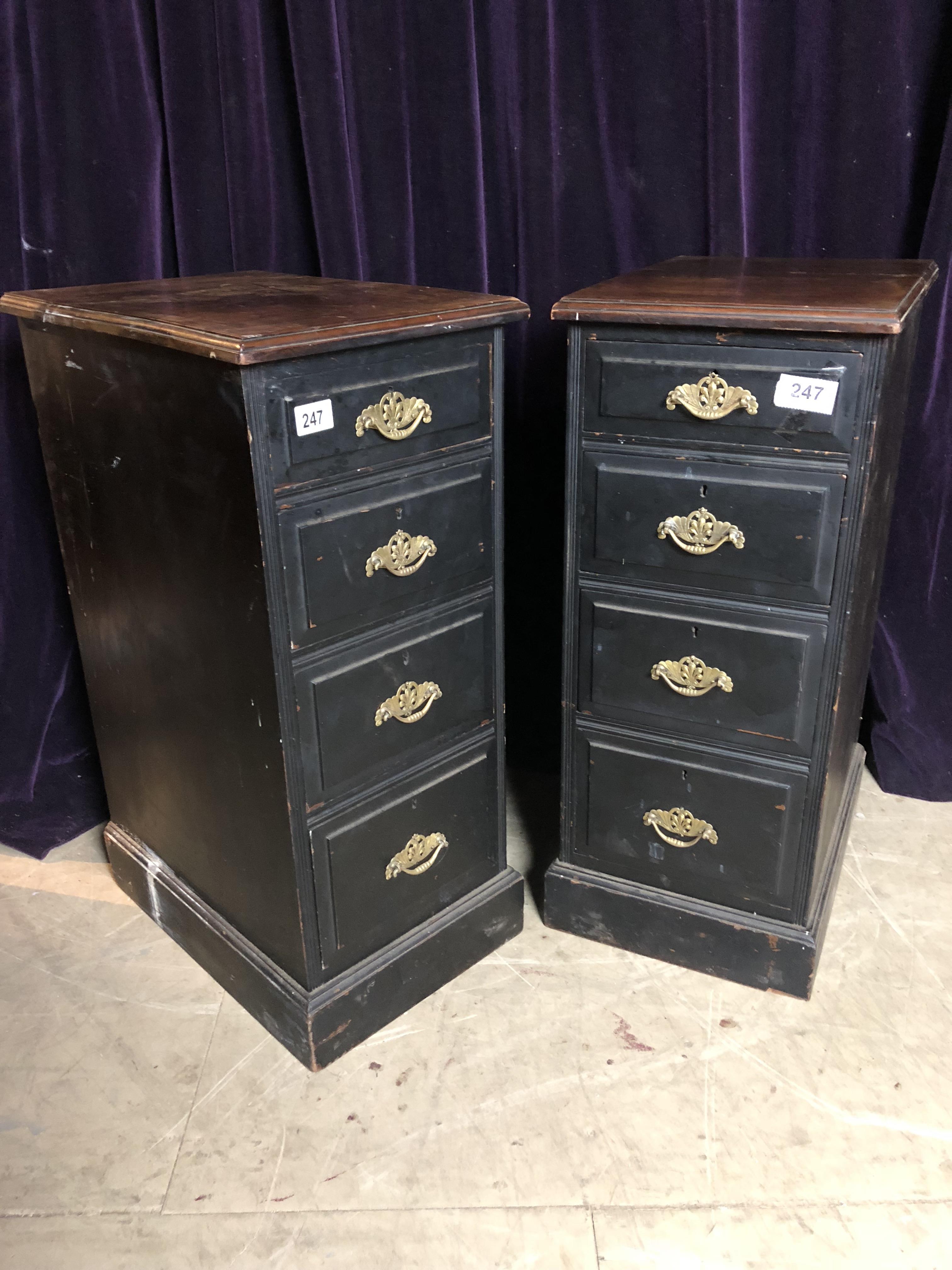 Pair of drawer units - Image 2 of 3