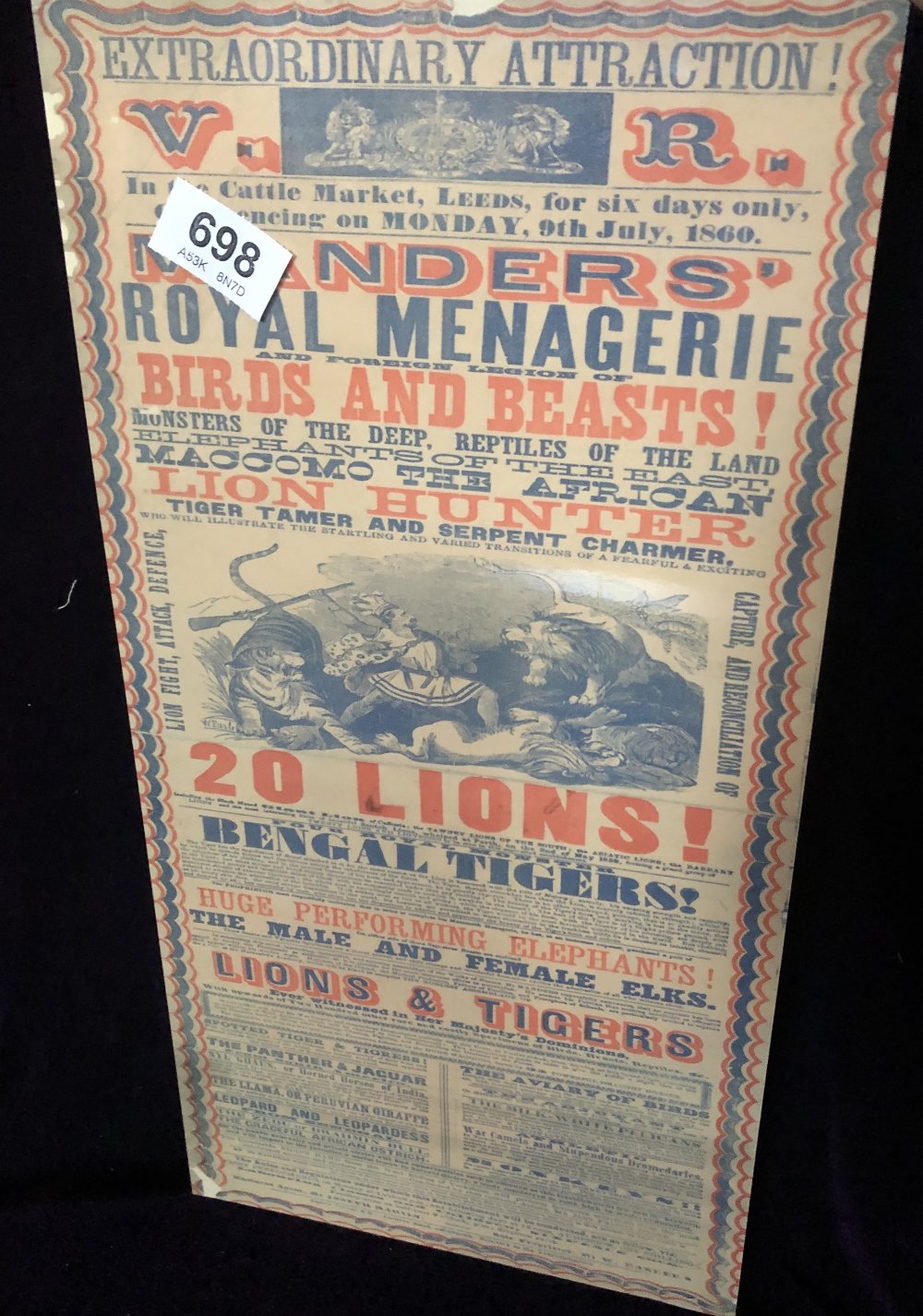 Victorian reproduction poster